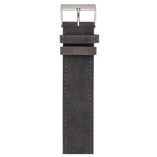 briston-clubmaster-classic-bracelet-cuir-vintage-20-mm-gris image 1