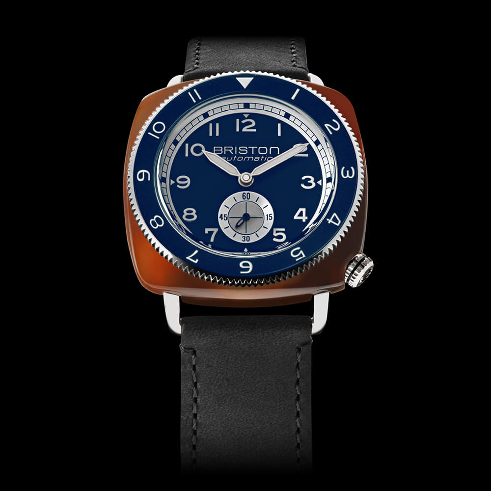 briston-clubmaster-legend-petite-seconde-automatique-39-mm-bleu-marine image 2