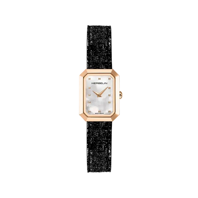 herbelin-octog-ne-montre-quartz-nacre-pvd-or-rose-femme image 1
