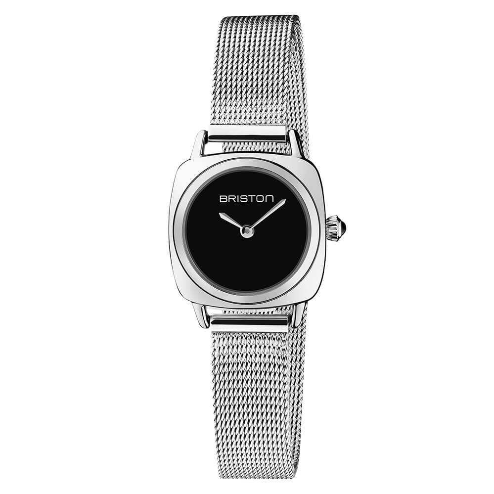 briston-clubmaster-lady-bracelet-maille-milanaise-acier-12-mm image 2