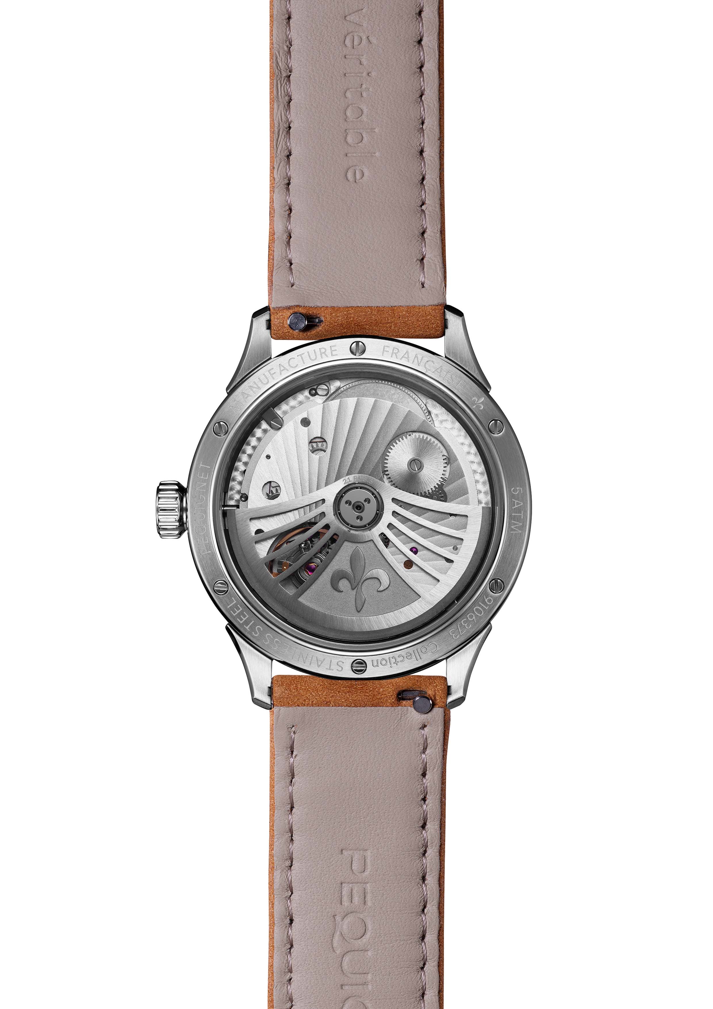 pequignet-royale-paris-36-mm-cadran-vert-calibre-initial-montre-homme-fine image 2