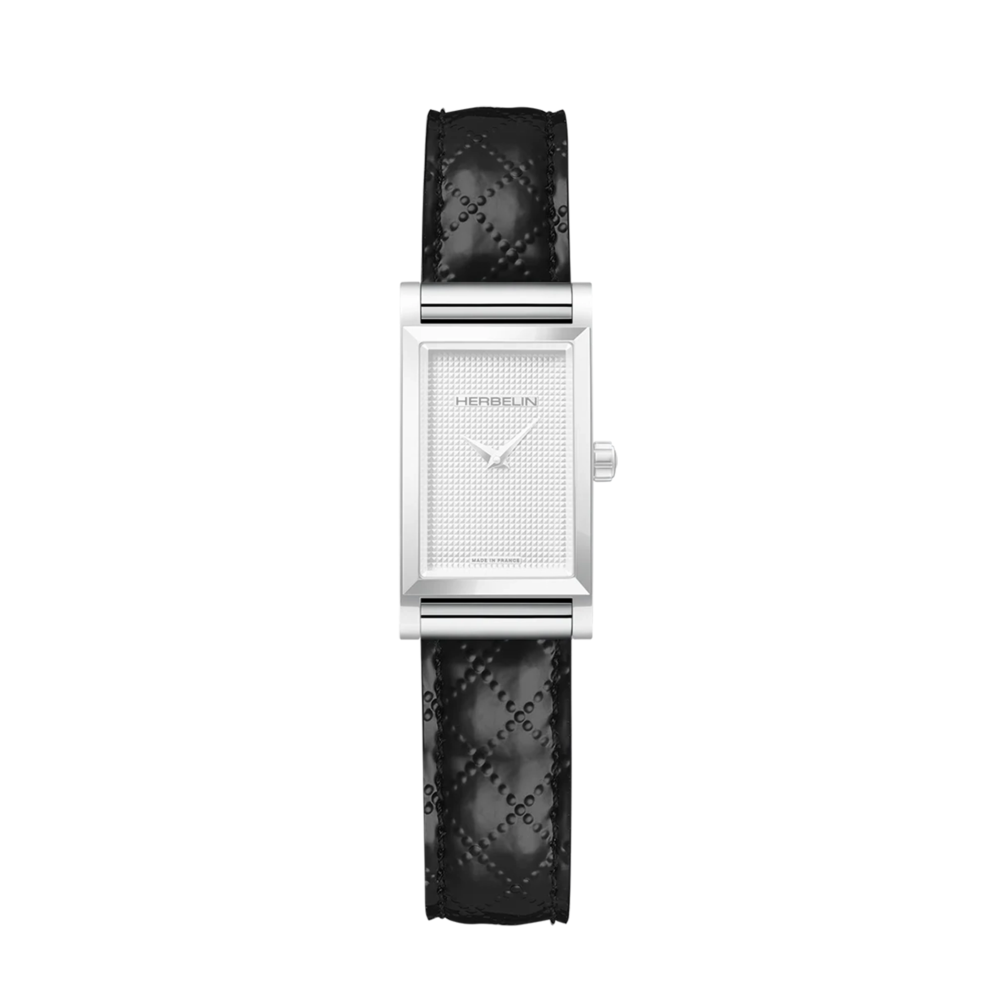 herbelin-antar-s-bracelet-simple-noir-matelass-bracelet-cuir image 2
