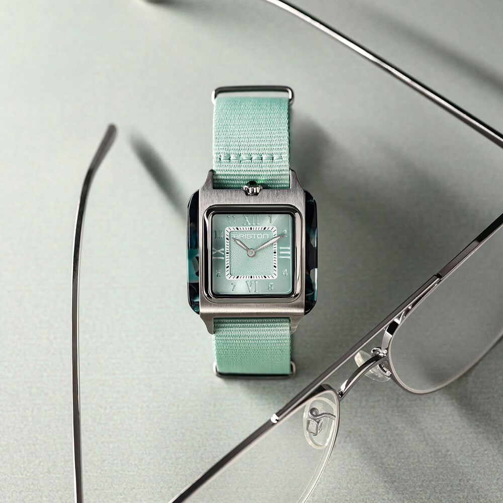 briston-streamliner-kennedy-spring-montre-hm-30-mm-acier-vert-d-eau image 2