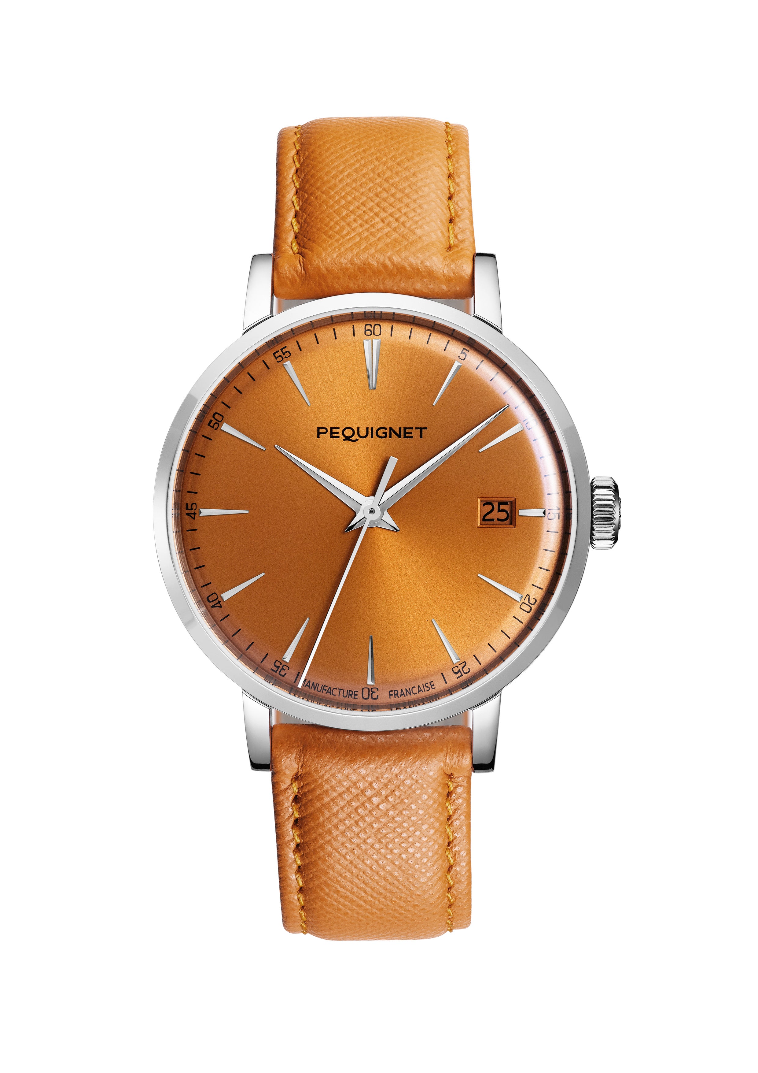 pequignet-attitude-orange-provence-montre-automatique image 1