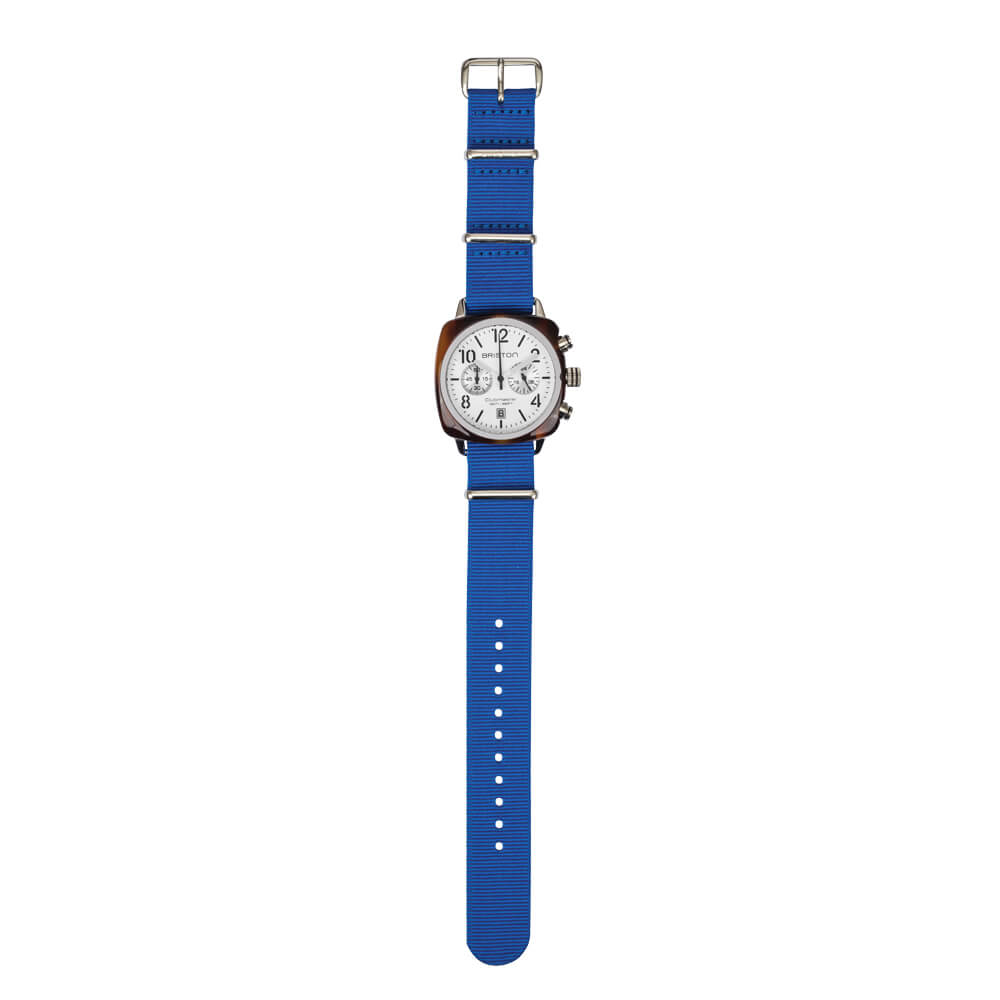 briston-bracelet-type-nato-20-mm-bleu-lectrique image 3