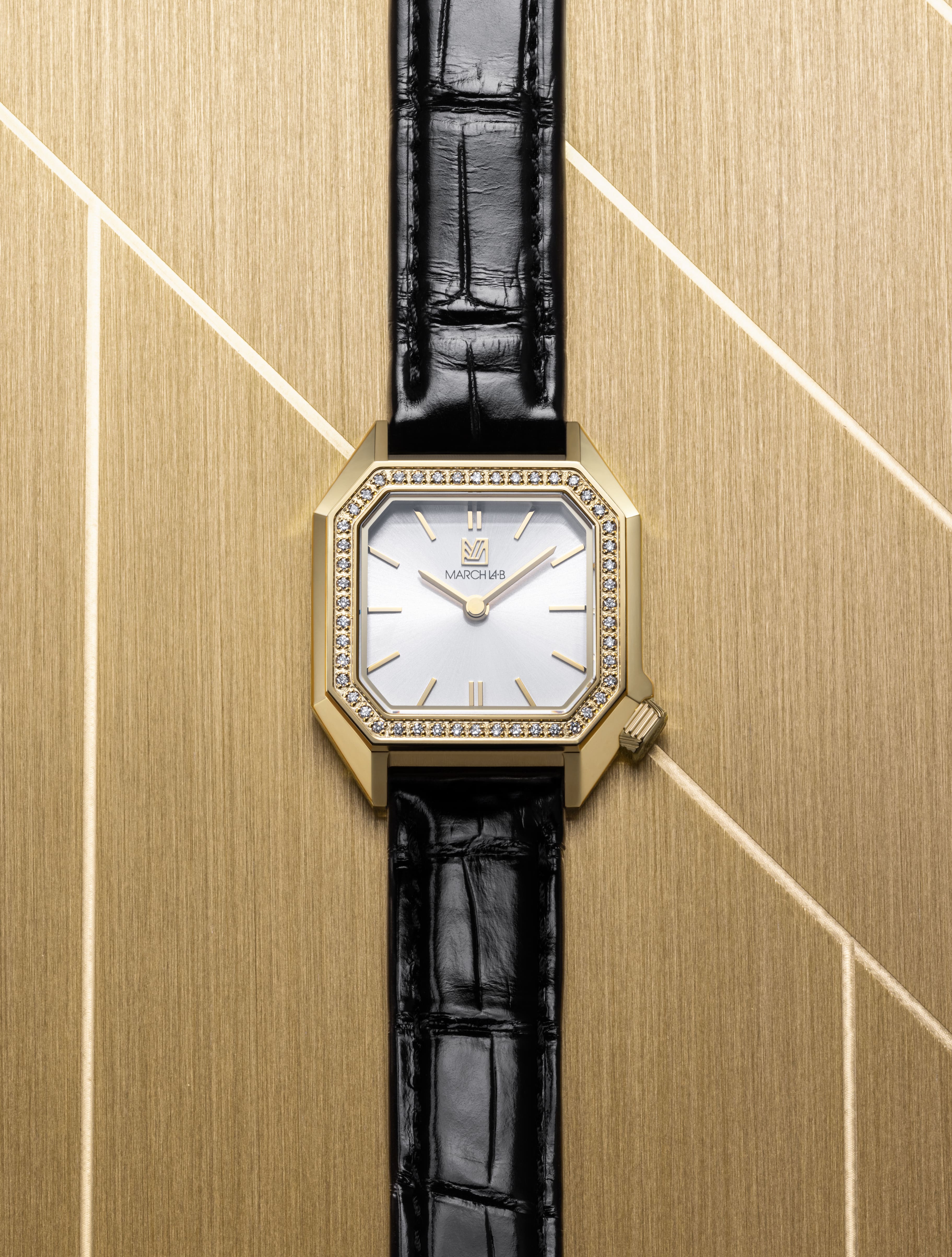 march-la-b-lady-mansart-diamants-or-18-carats-26mm-montre-femme image 2