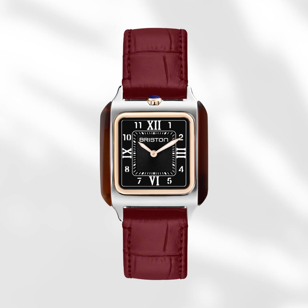 briston-bracelet-cuir-luxury-18-mm-bordeaux-mat-fa-on-alligator image 2