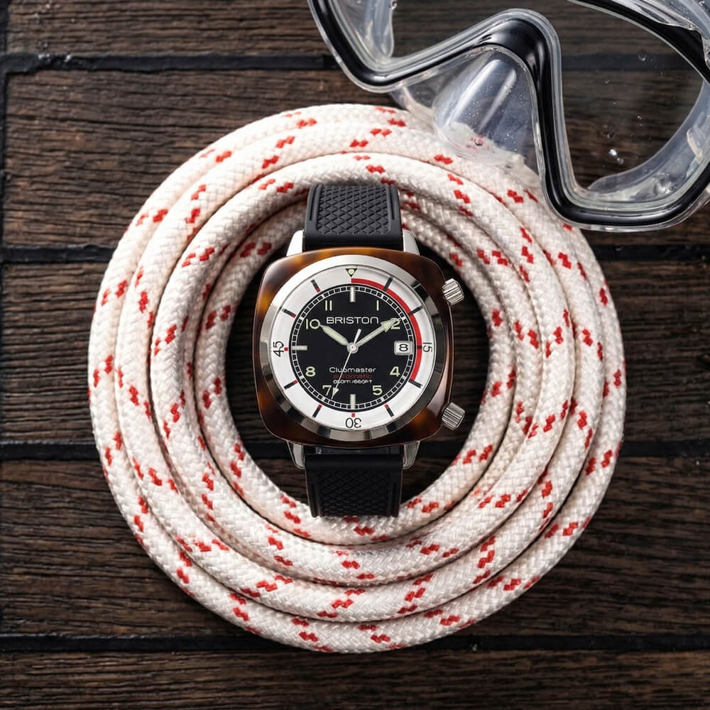 briston-clubmaster-legend-compressor-noir-42-mm-automatique-200m image 3