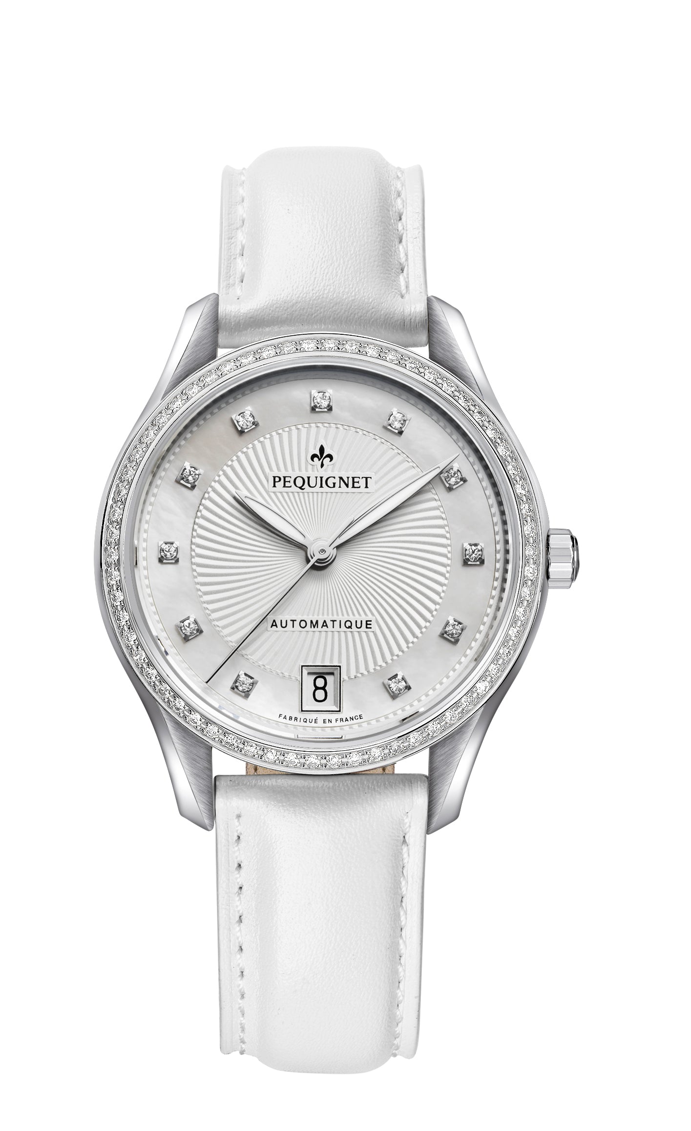 pequignet-l-gance-montre-quartz-femme-62-diamants-nacre image 6