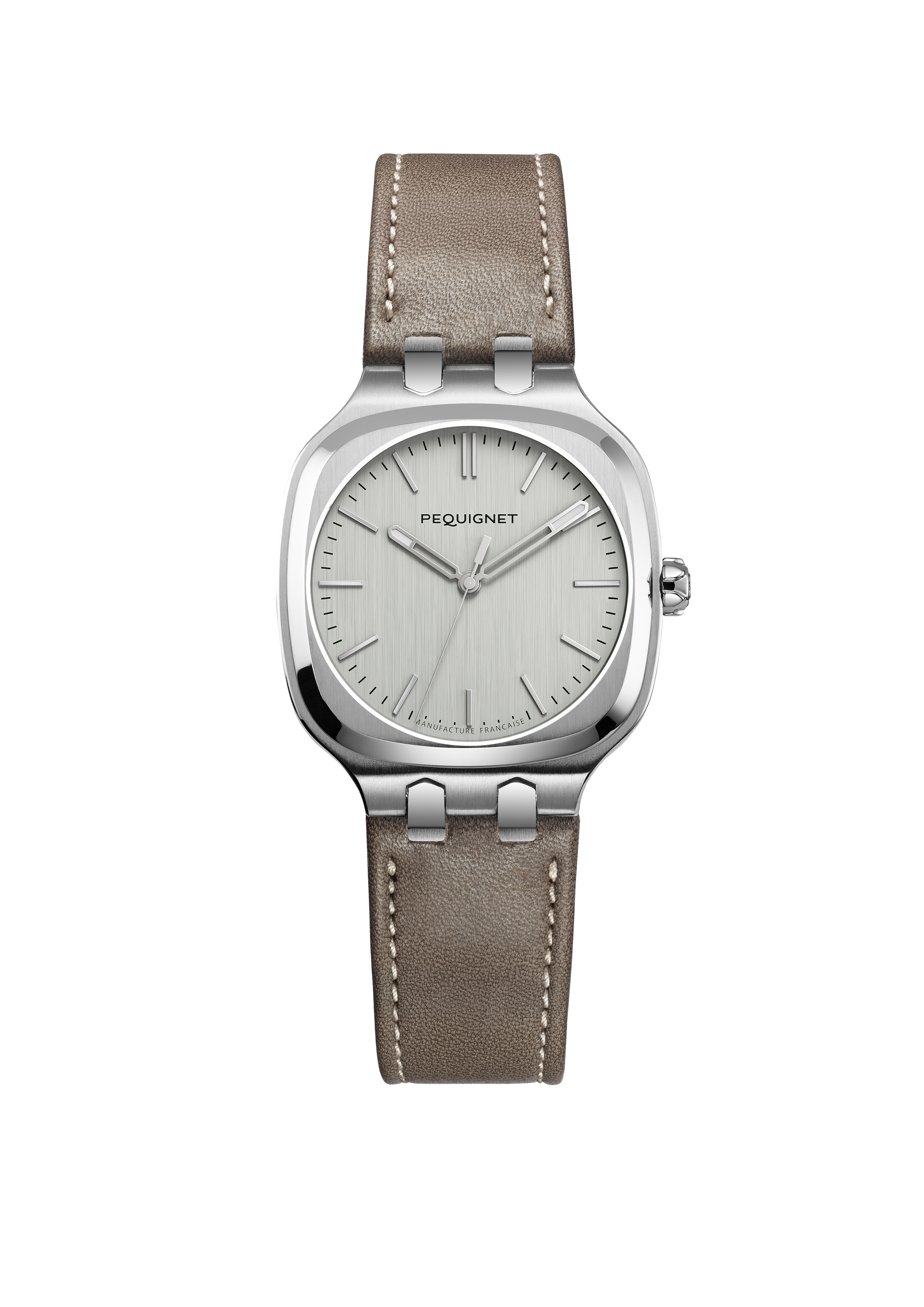 pequignet-concorde-30-mm-cadran-argent-acier-montre-sport-chic-quartz image 6