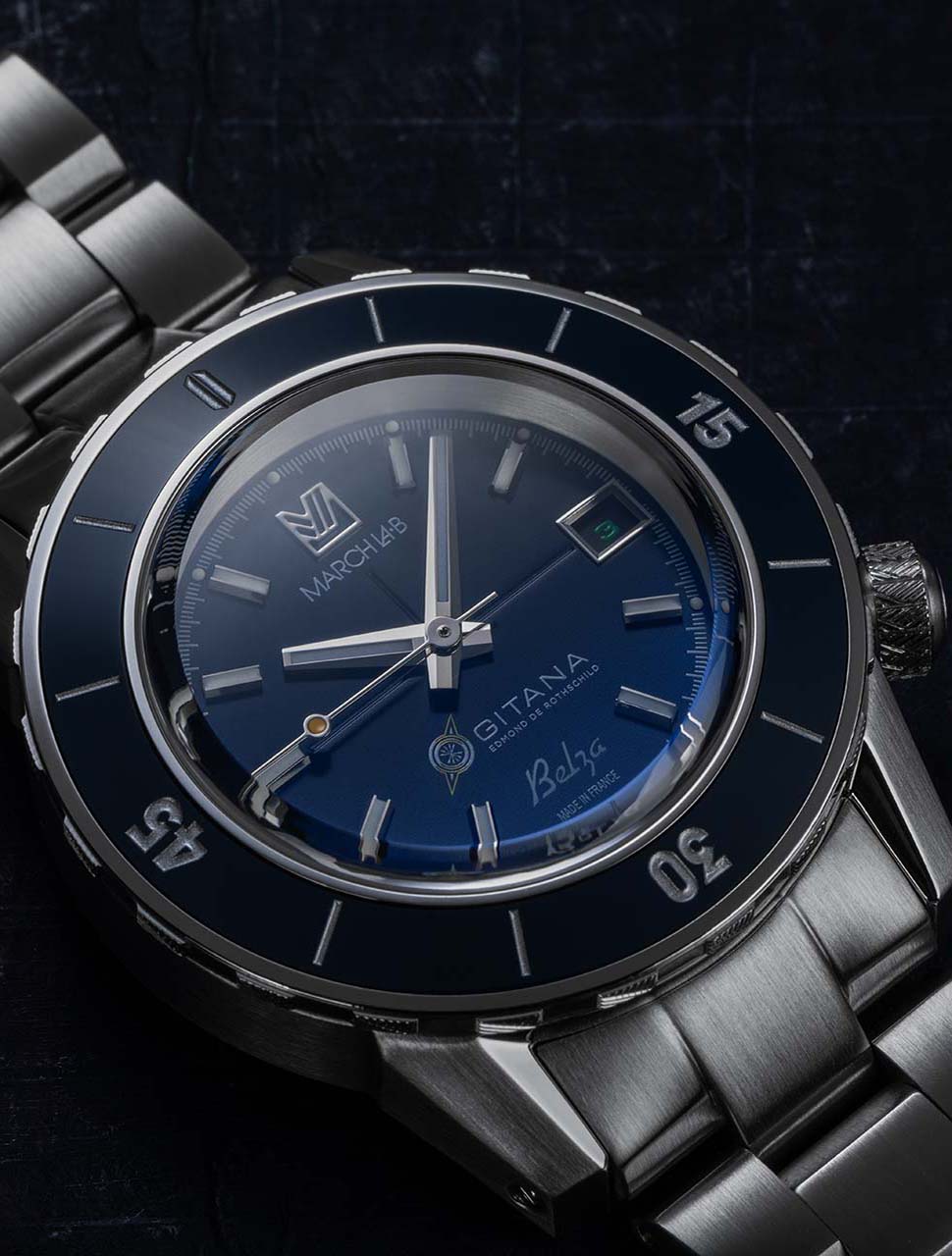 march-la-b-belza-gitana-acier-montre-plongeuse-automatique-40-mm image 2