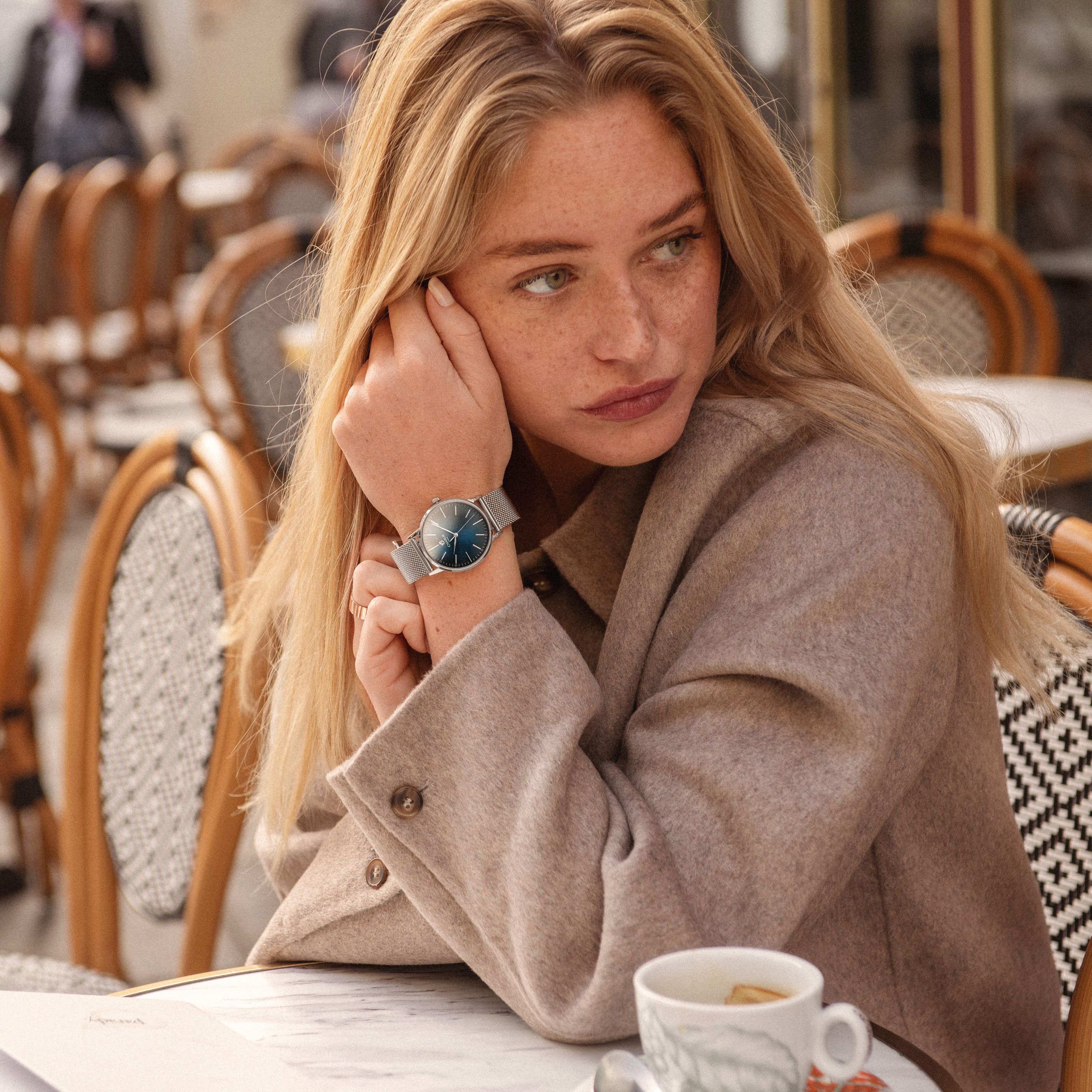 charlie-paris-sully-35-acier-bleu-montre-femme-quartz-35-mm image 2