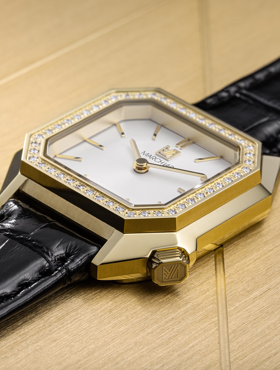 march-la-b-lady-mansart-diamants-or-18-carats-26mm-montre-femme image 5