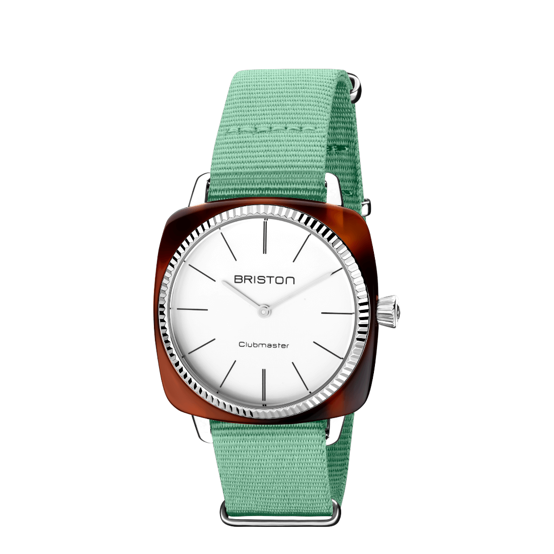 briston-bracelet-type-nato-vert-d-eau-18-mm-nylon image 3