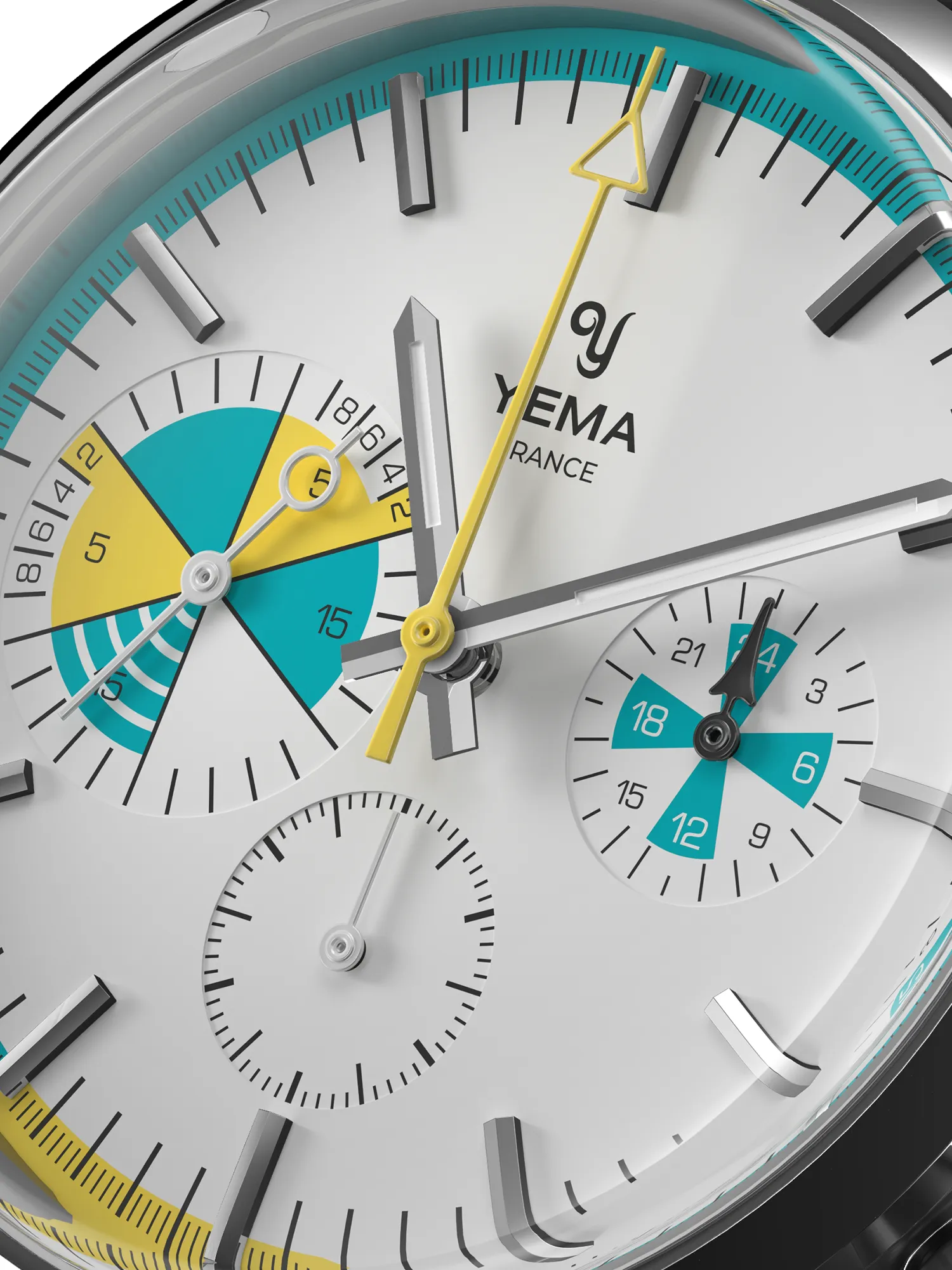 yema-yachtingraf-croisi-re-meca-quartz-montre-sport-chic-cuir image 3