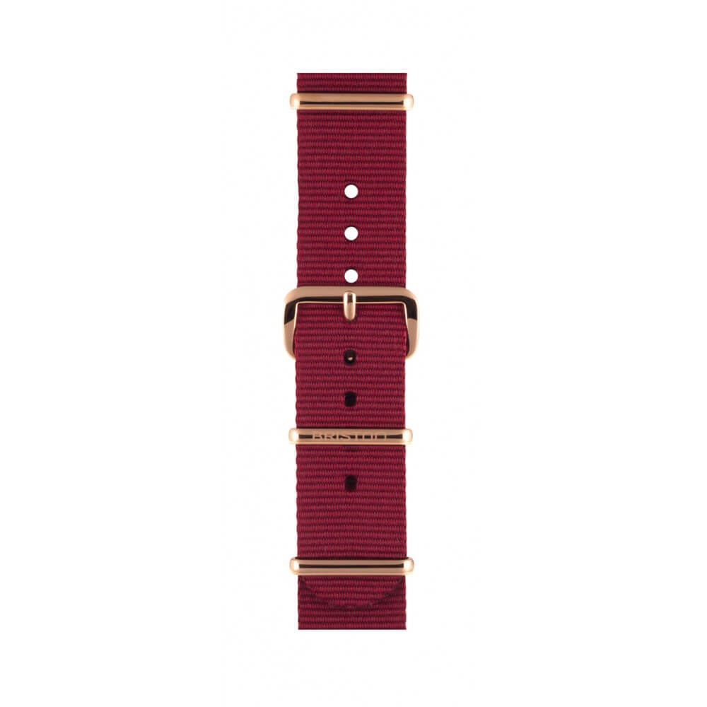 briston-bracelet-type-nato-bordeaux-18-mm-nylon-interchangeable image 3