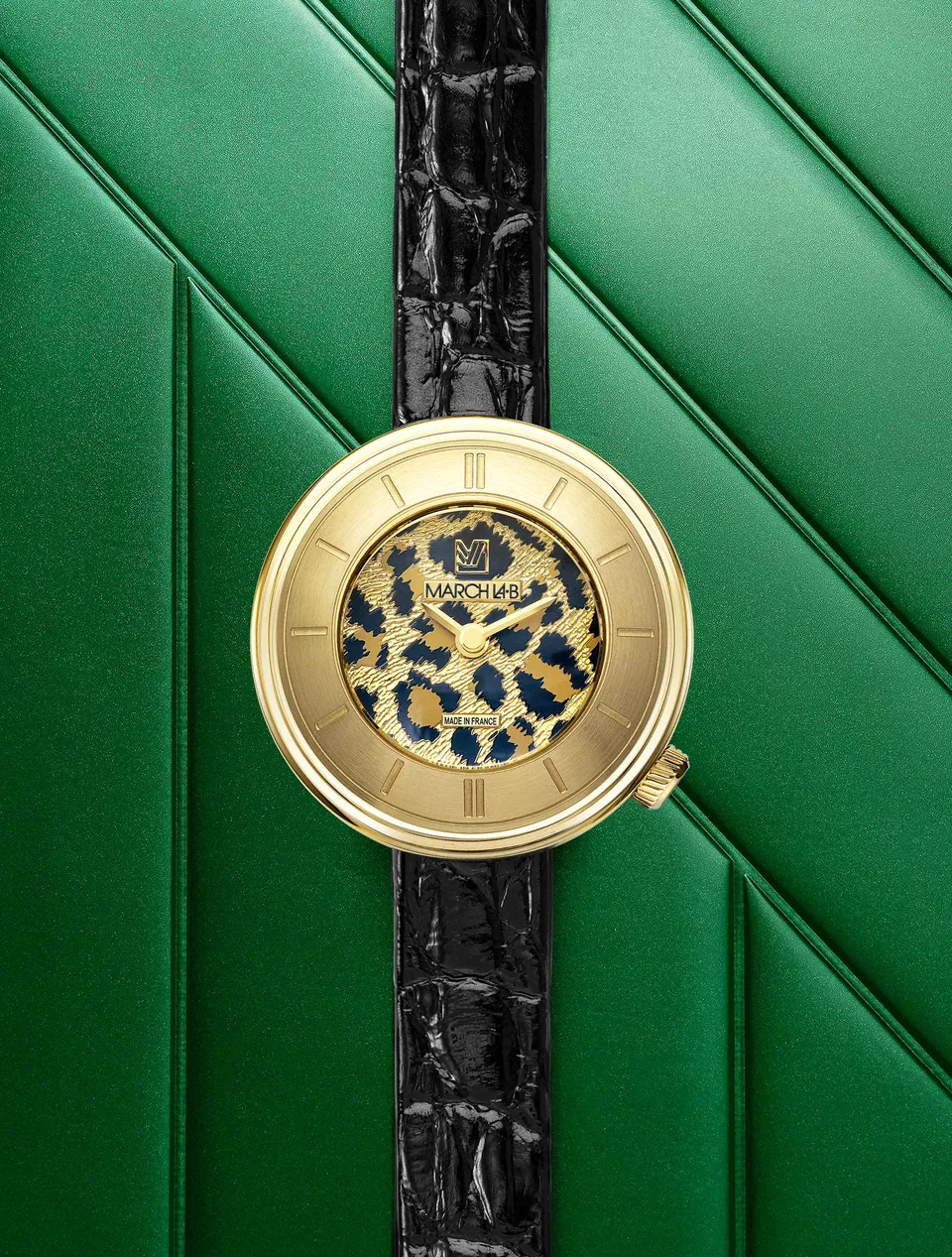 march-la-b-lady-volante-cheetah-montre-bijou-disco-volante image 1