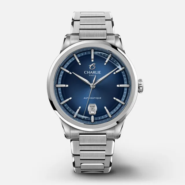 charlie-paris-alliance-montre-automatique-bleu-10atm image 1