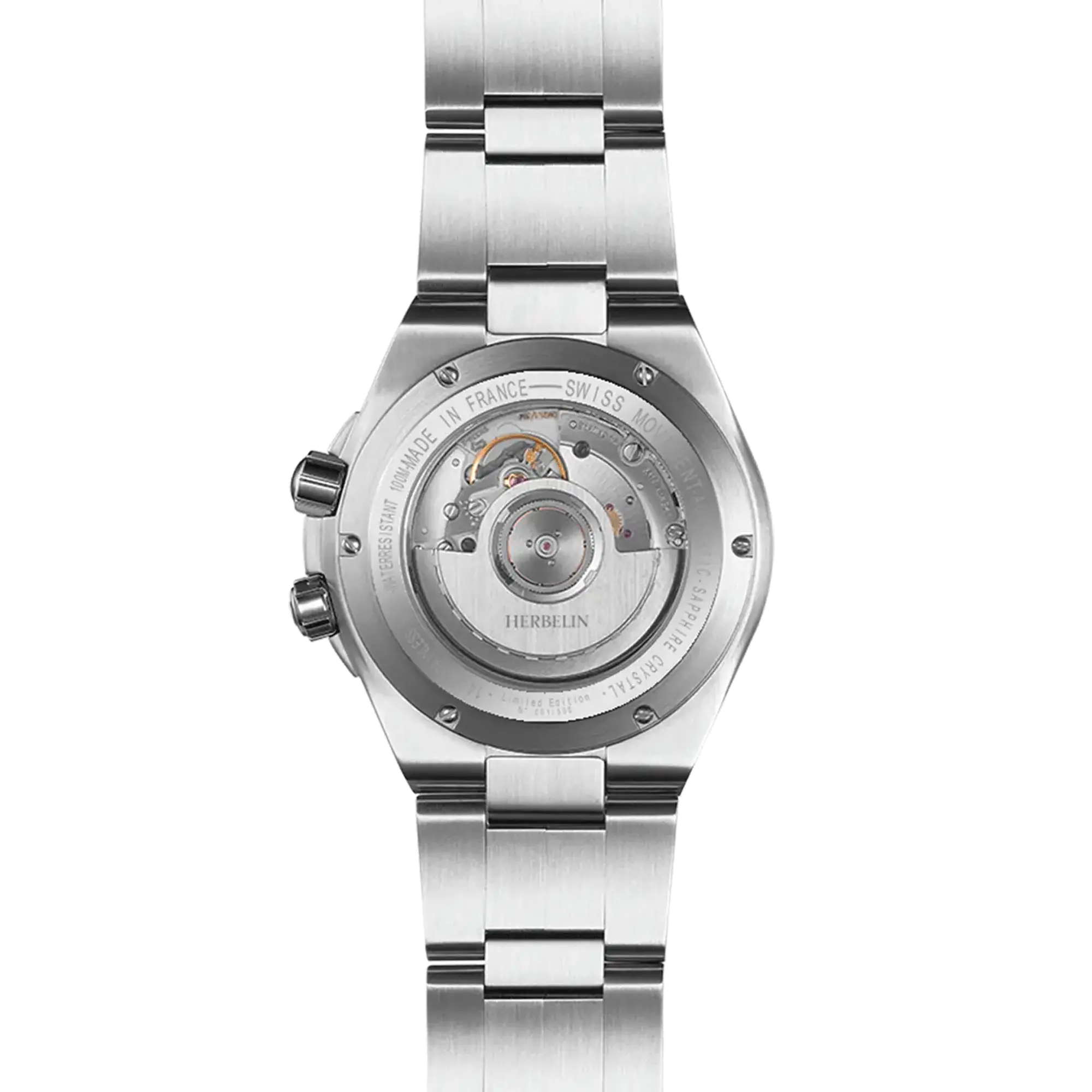 herbelin-cap-camarat-gmt-automatique-acier-bleu-dition-limit-e-500-ex-homme image 4