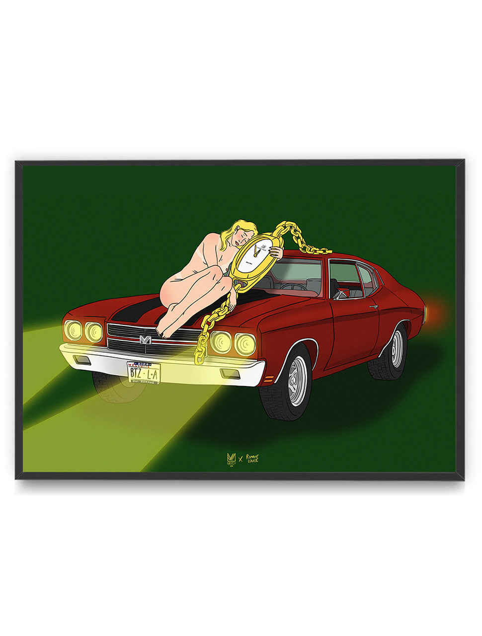 march-la-b-affiche-mustang-illustration-romane-louise image 1