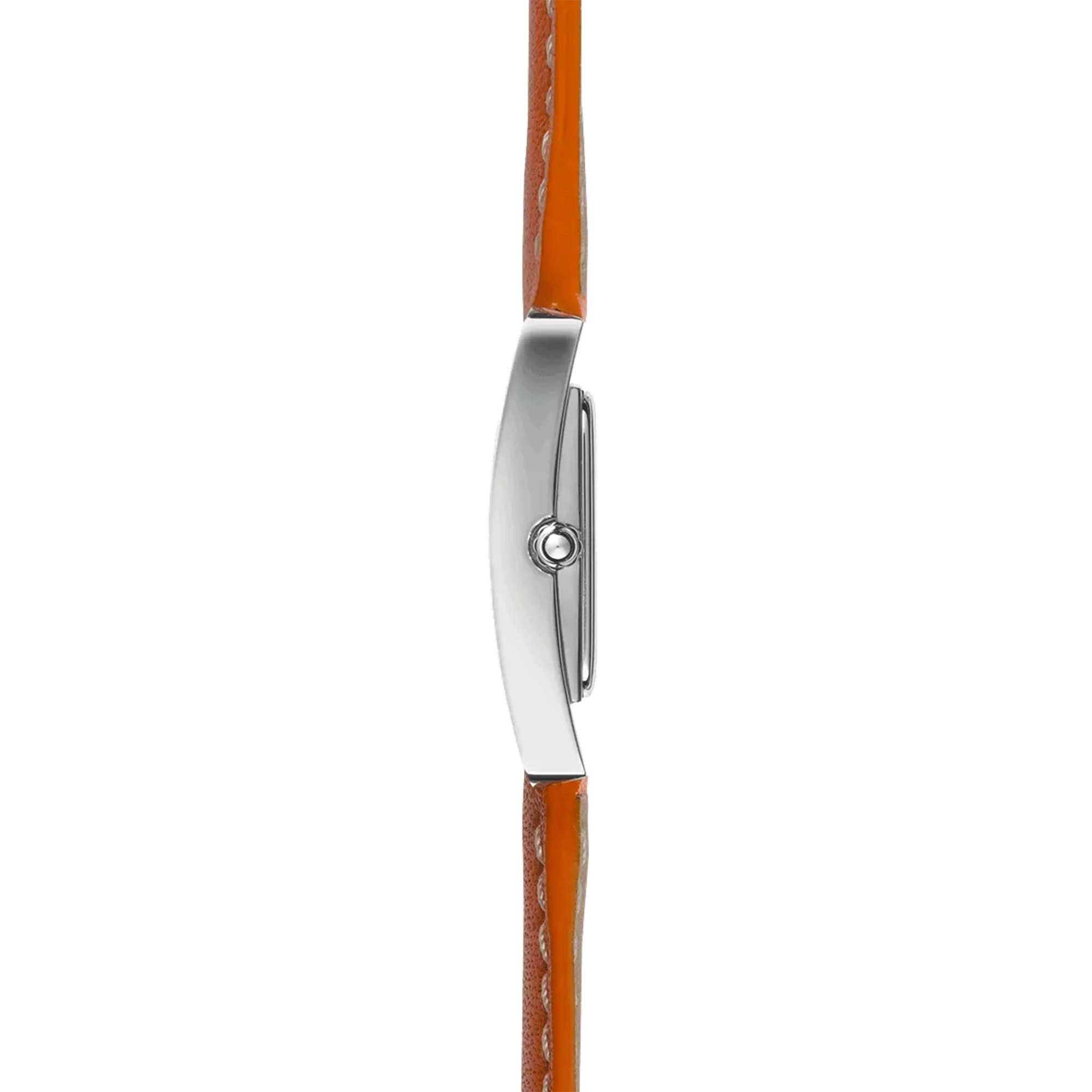 herbelin-ve-avenue-quartz-femme-acier-cuir-orange image 3