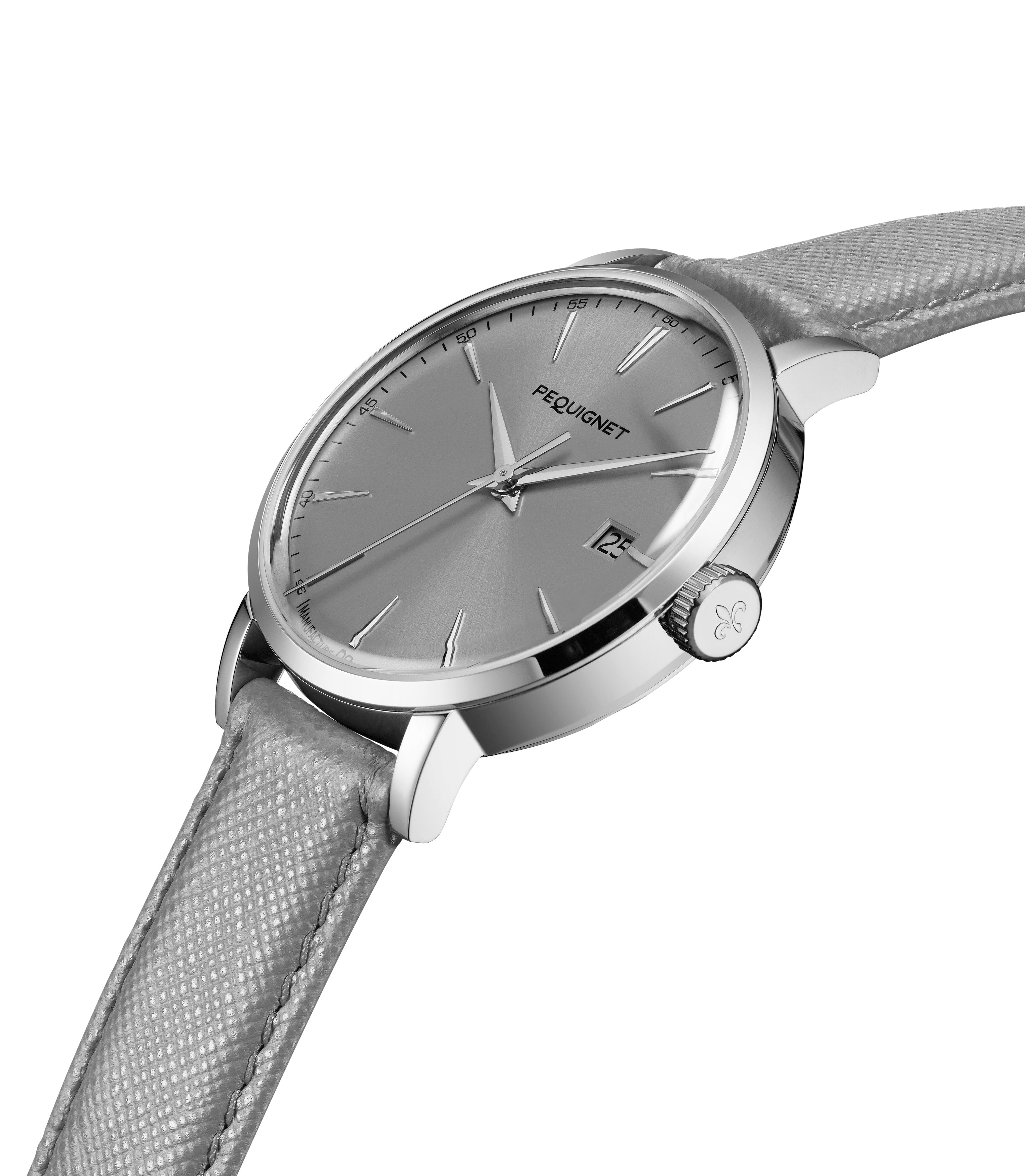 pequignet-attitude-gris-planche-calibre-initial-montre-femme-mixte-date image 3