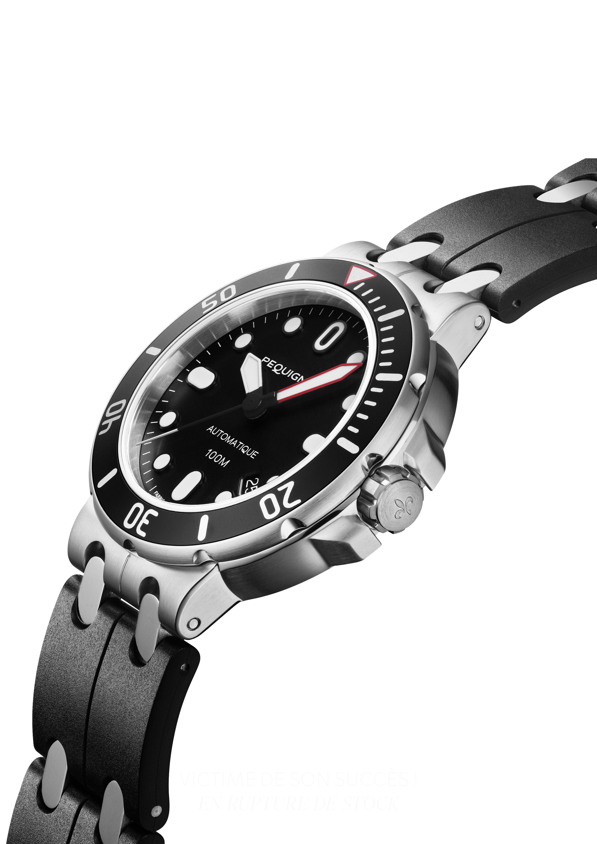 pequignet-moorea-hossegor-43-mm-automatique-homme-acier-noir image 3
