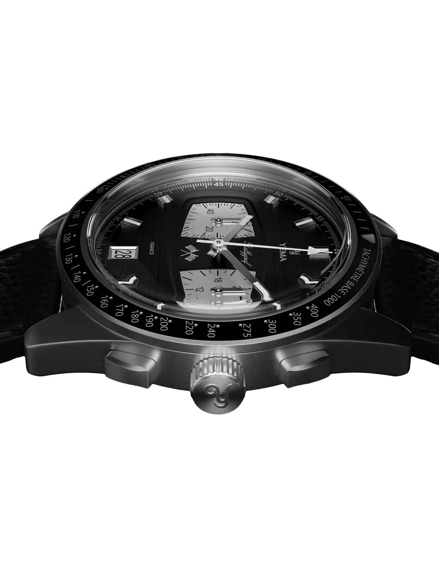 yema-rallygraf-meca-quartz-ii-reverse-panda-chronographe image 6