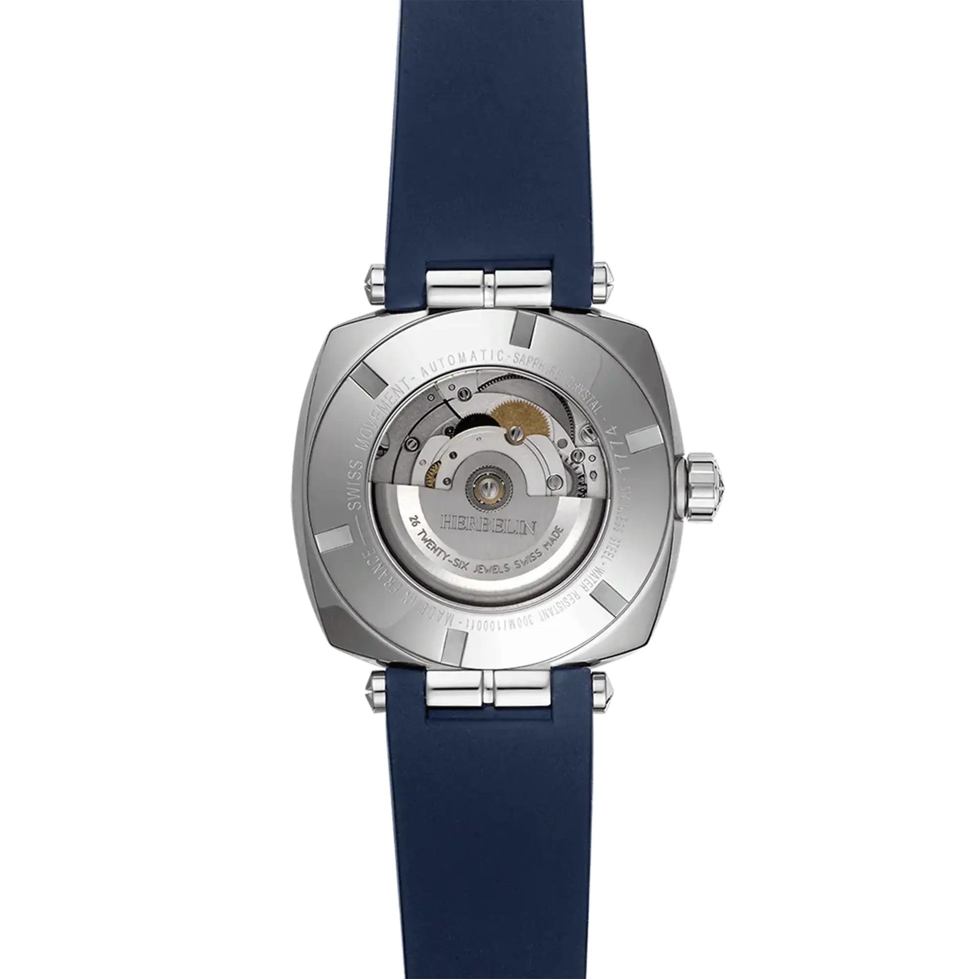 herbelin-newport-h-ritage-diver-automatique-homme-acier-42mm-bleu image 4