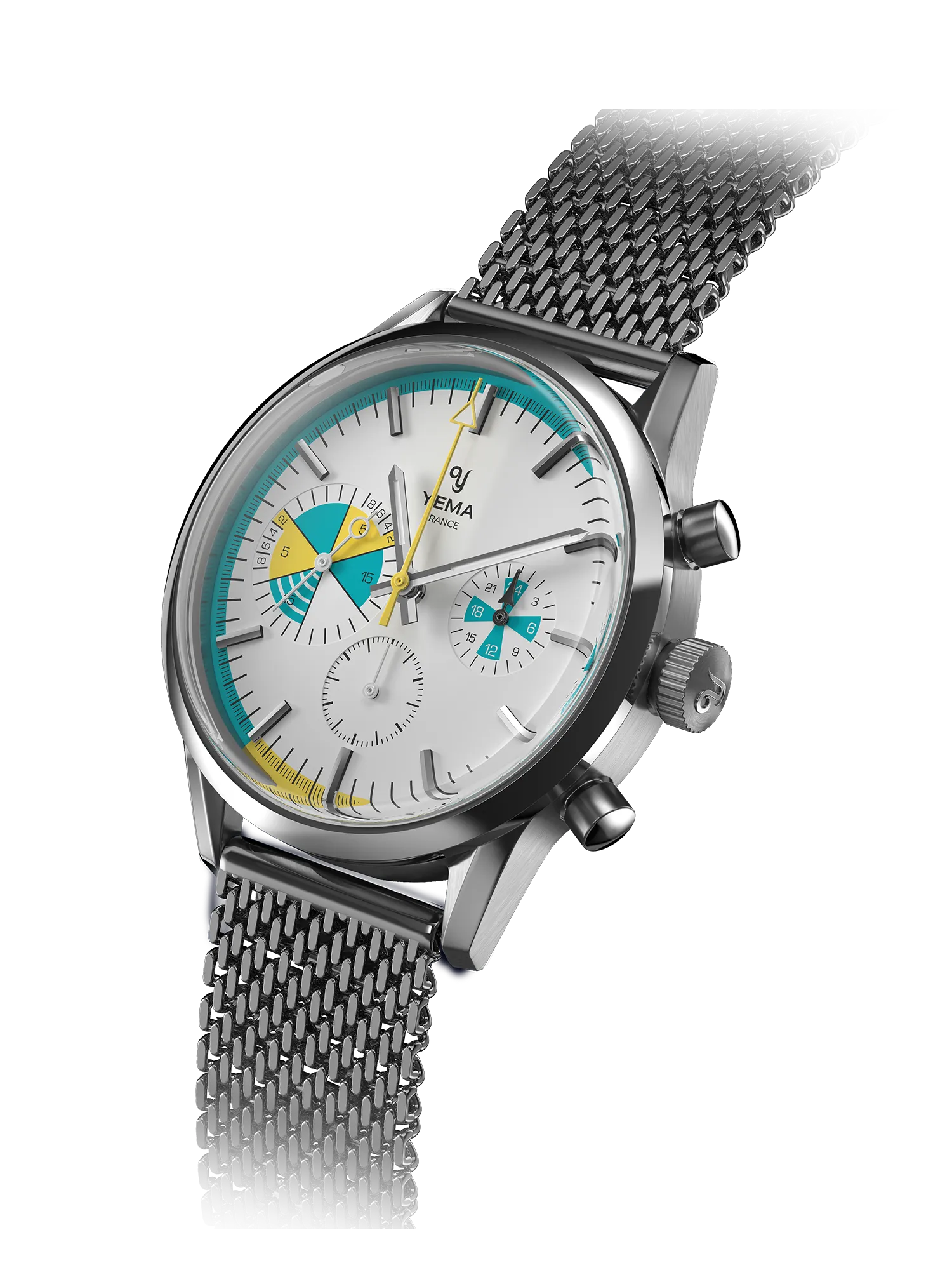yema-yachtingraf-croisi-re-meca-quartz-montre-sport-chic-cuir image 5