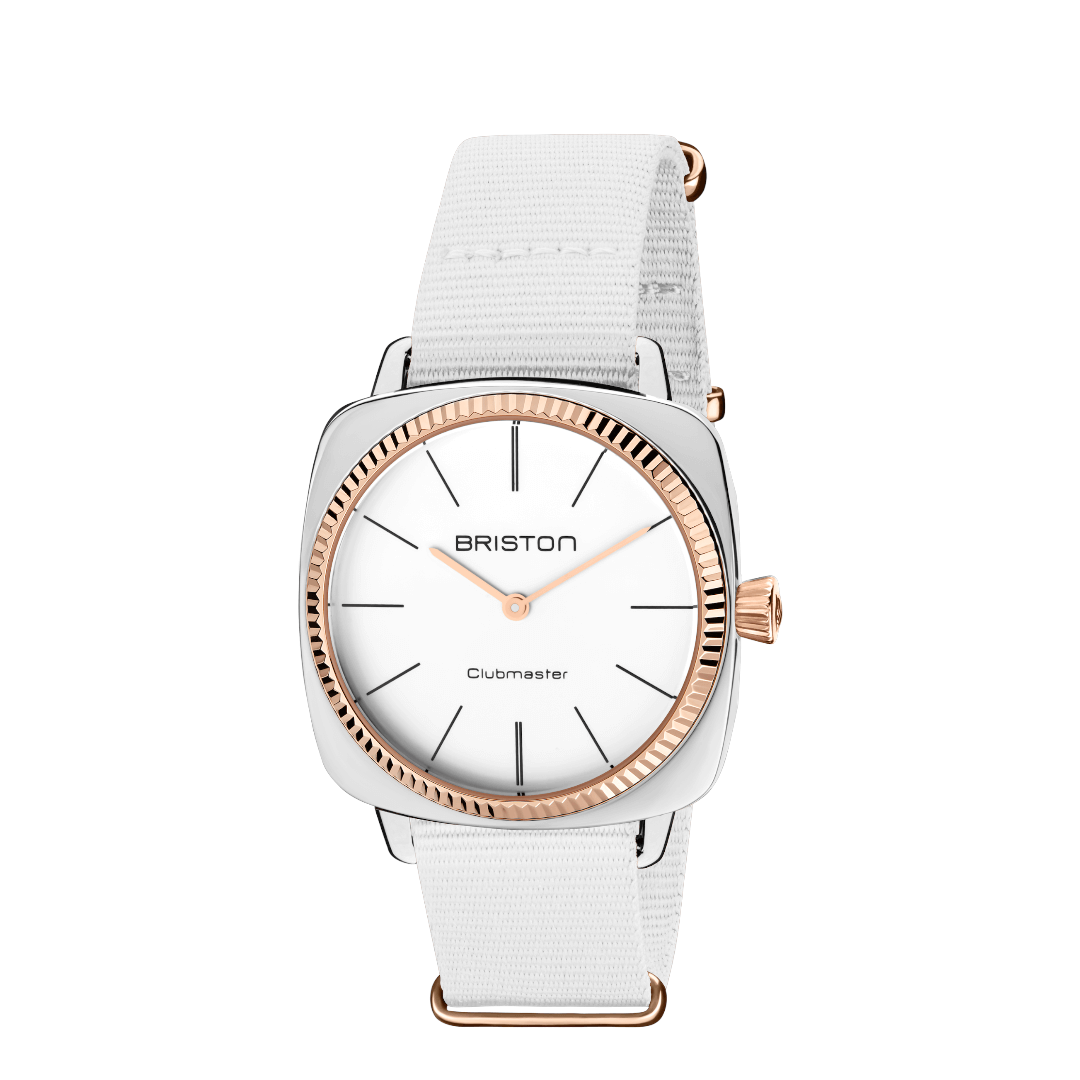 briston-clubmaster-classic-bracelet-nato-nylon-blanc-18-mm image 3