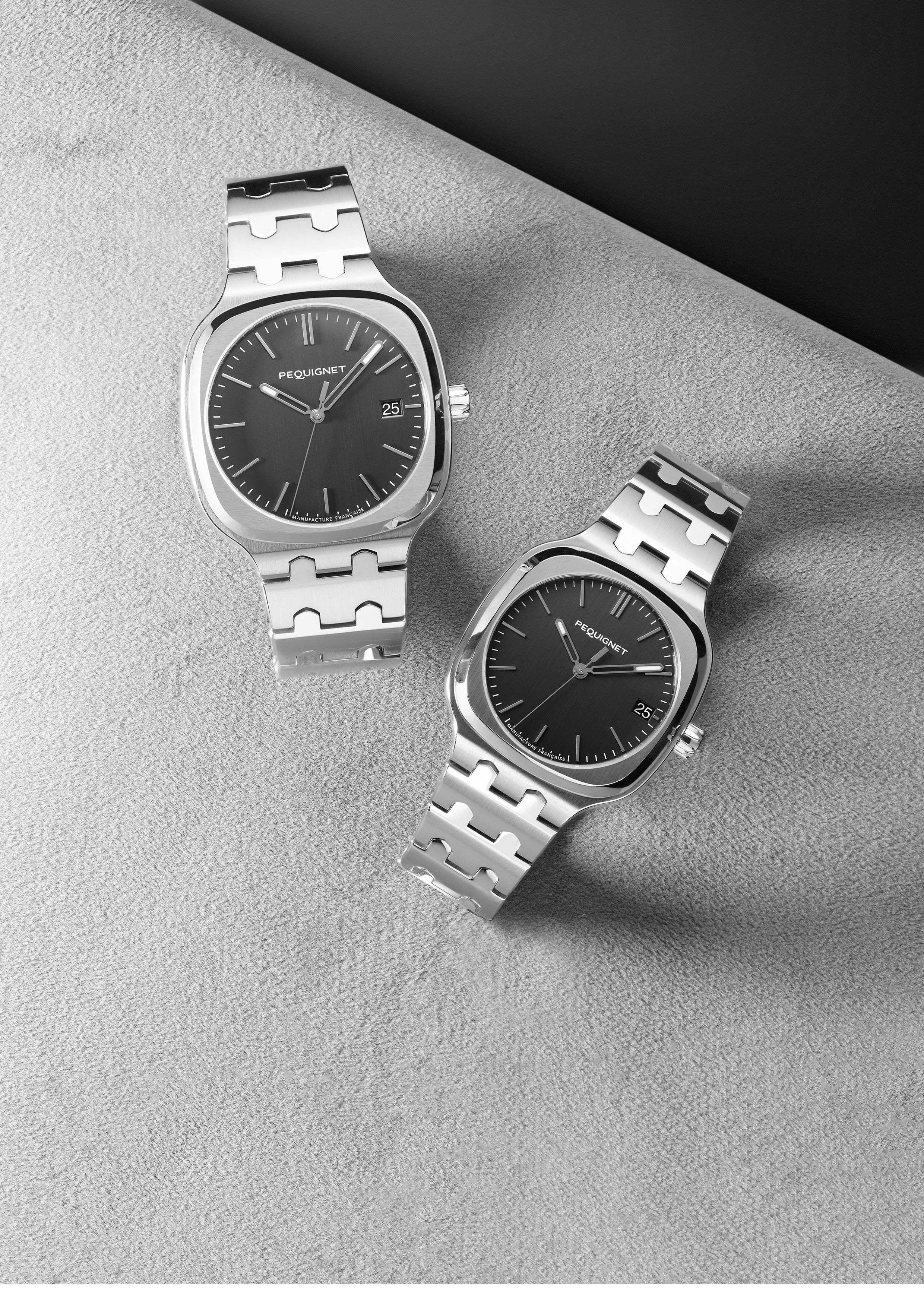 pequignet-concorde-40mm-cadran-gris-anthracite-calibre-initial-montre-femme-acie image 7