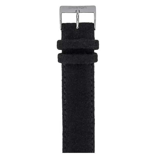 briston-clubmaster-classic-bracelet-flanelle-20-mm-noir image 1