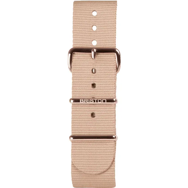 briston-clubmaster-classic-bracelet-type-nato-20-mm-nude image 1