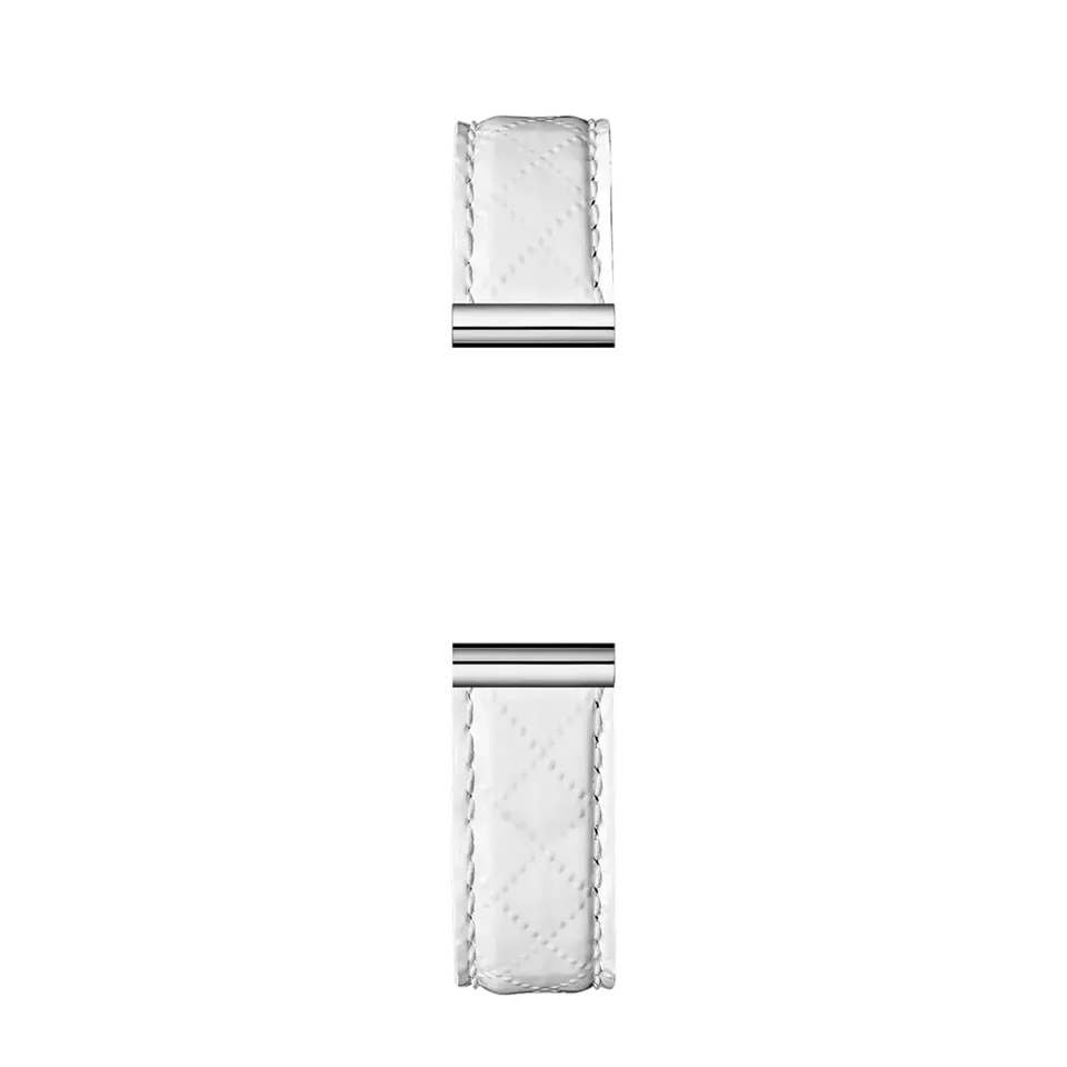 herbelin-antar-s-bracelet-simple-cuir-blanc-matelass image 1