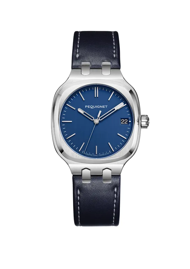 pequignet-concorde-36-mm-bleu-profond-montre-calibre-initial-femme image 1
