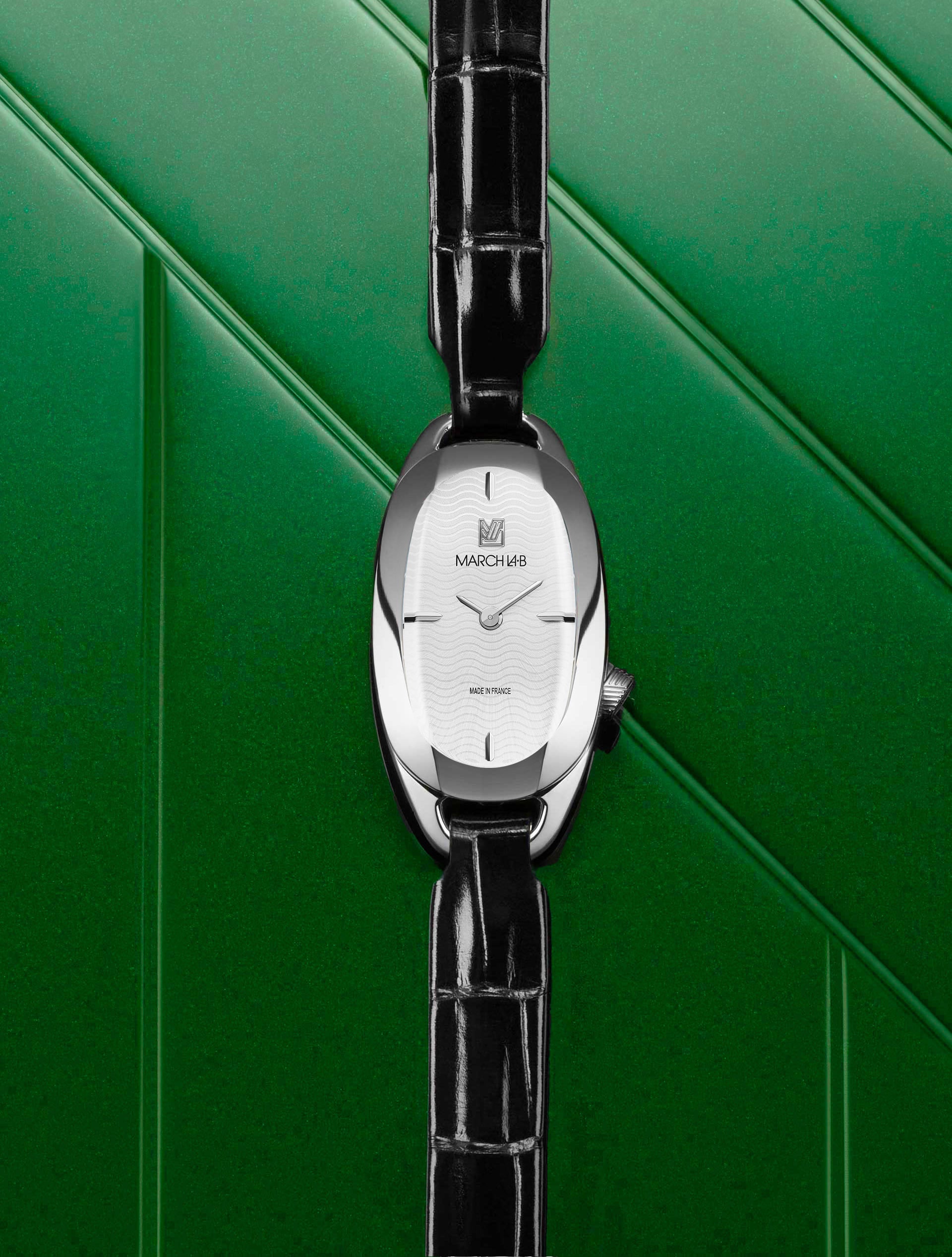 march-la-b-oblongue-white-montre-femme-ovale-20-mm image 3