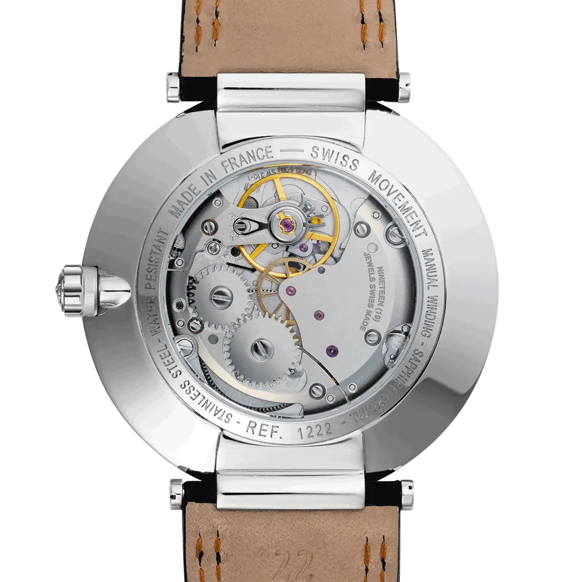 herbelin-newport-slim-m-canique-homme-42-mm-bleu-bracelet-cuir image 4