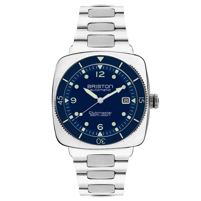 briston-clubmaster-legend-diver-montre-automatique-40-mm-bleu-marine-acier image 1