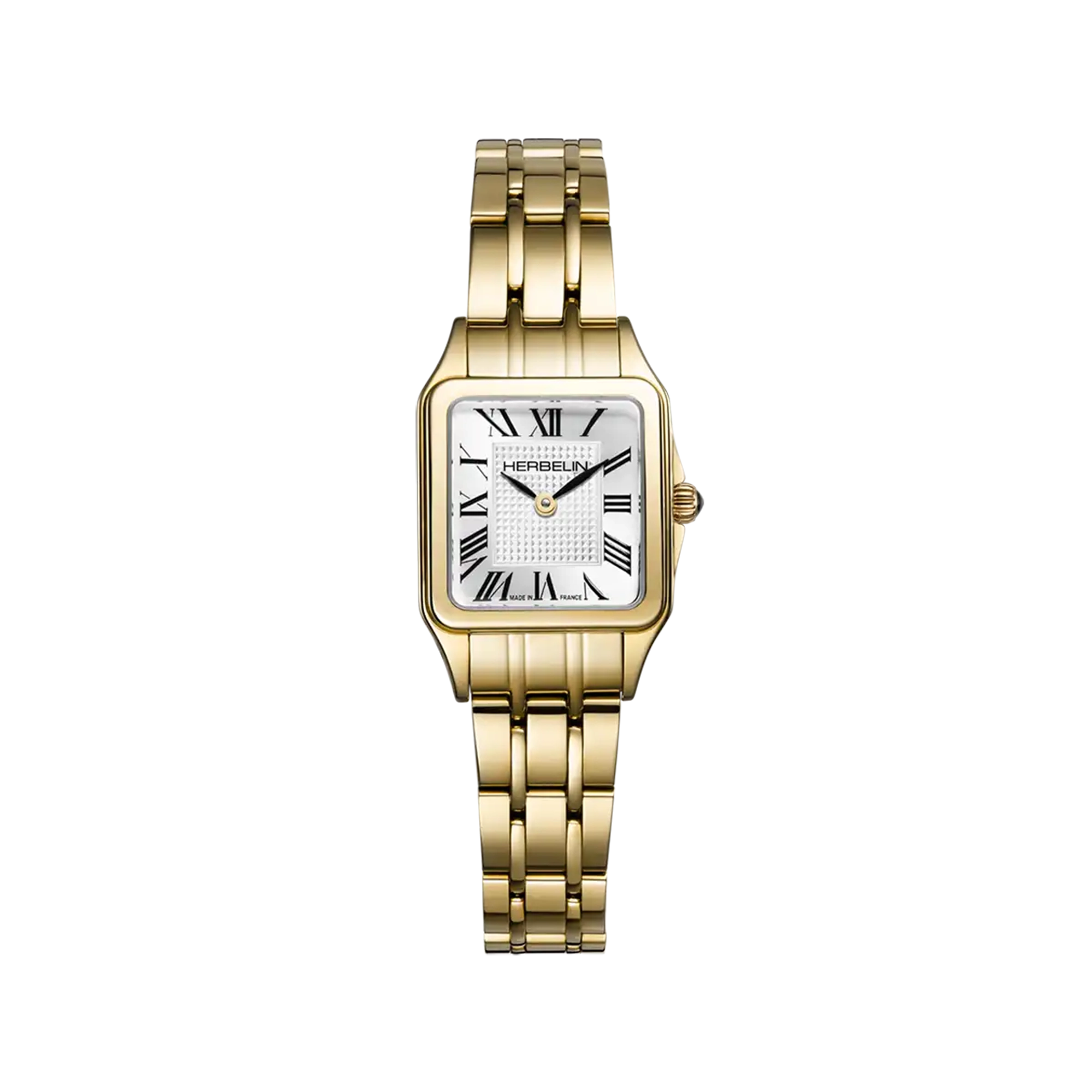 herbelin-luna-mini-quartz-pvd-or-jaune-femme-18-6-mm image 1