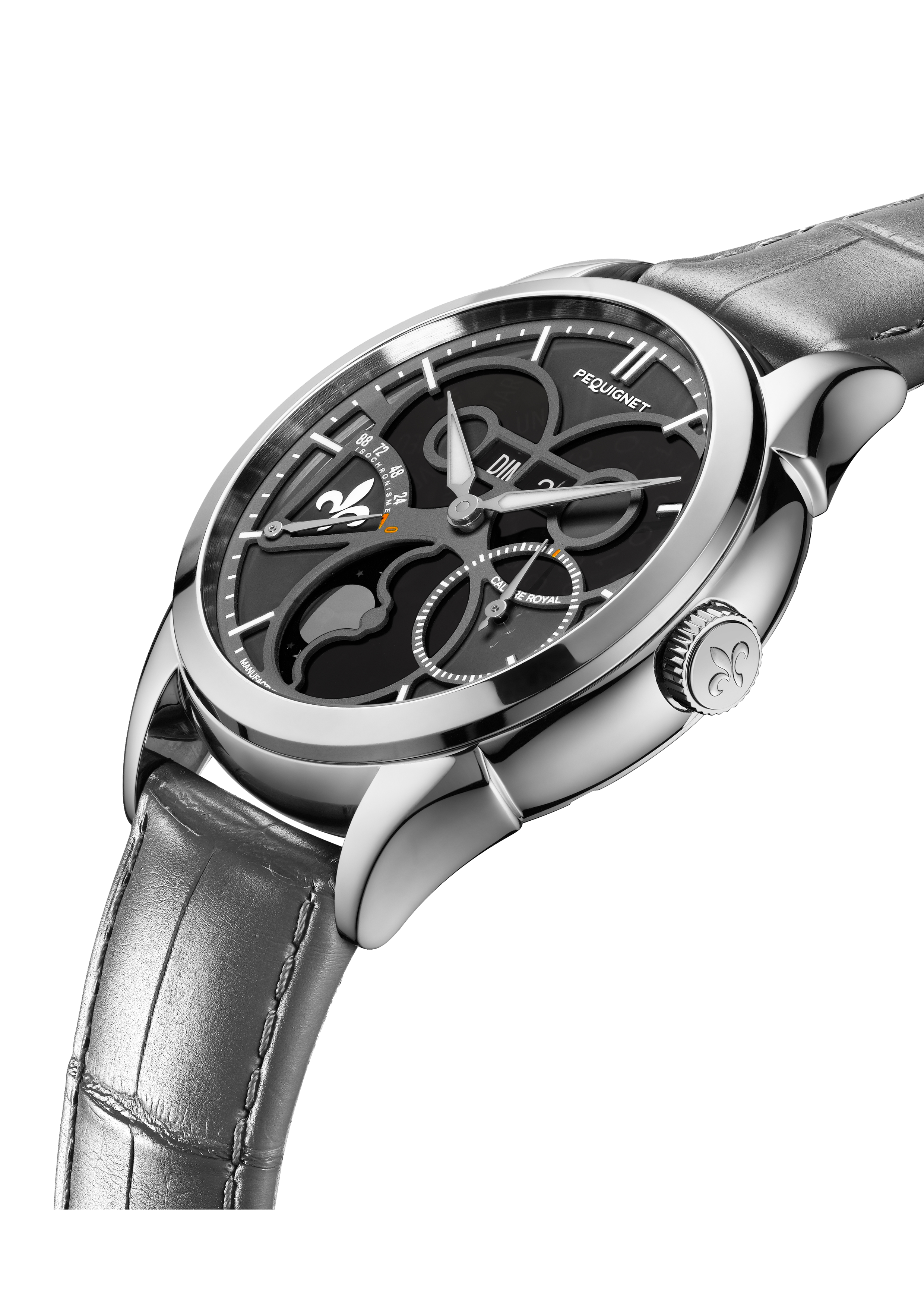 pequignet-royale-saphir-gris-d-ombre-montre-calibre-royal-homme image 2