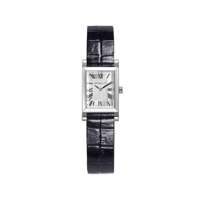 herbelin-antar-s-quartz-originale-montre-femme-acier-cuir-bleu image 1