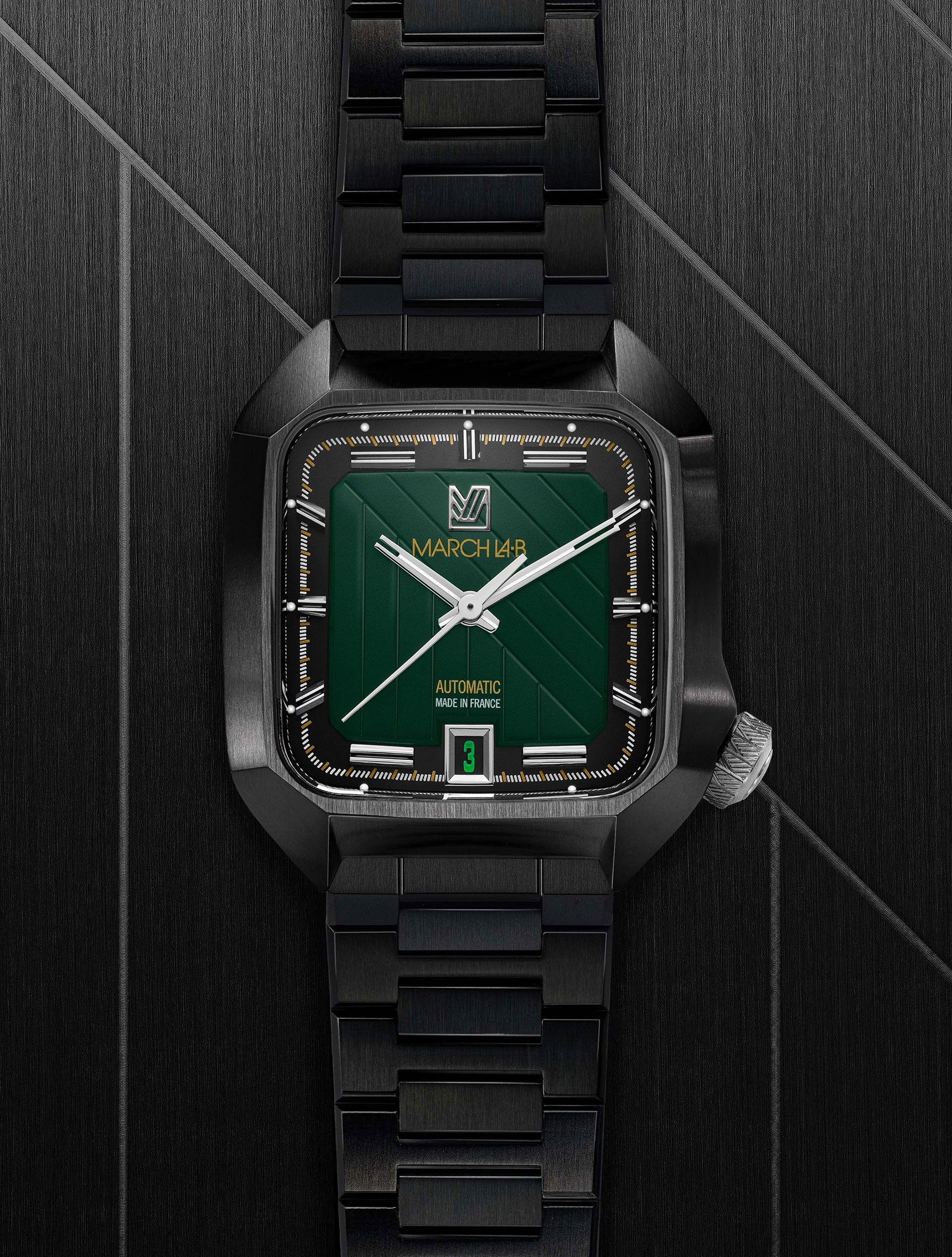 march-la-b-am2-automatique-ultimate-noir-montre-homme-39mm image 1