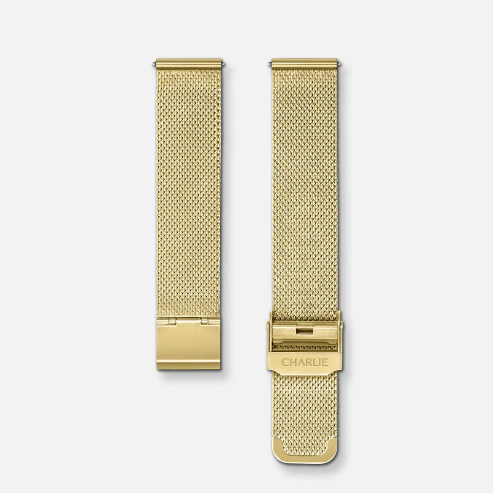charlie-paris-bracelet-maille-milanaise-dor-18mm image 1