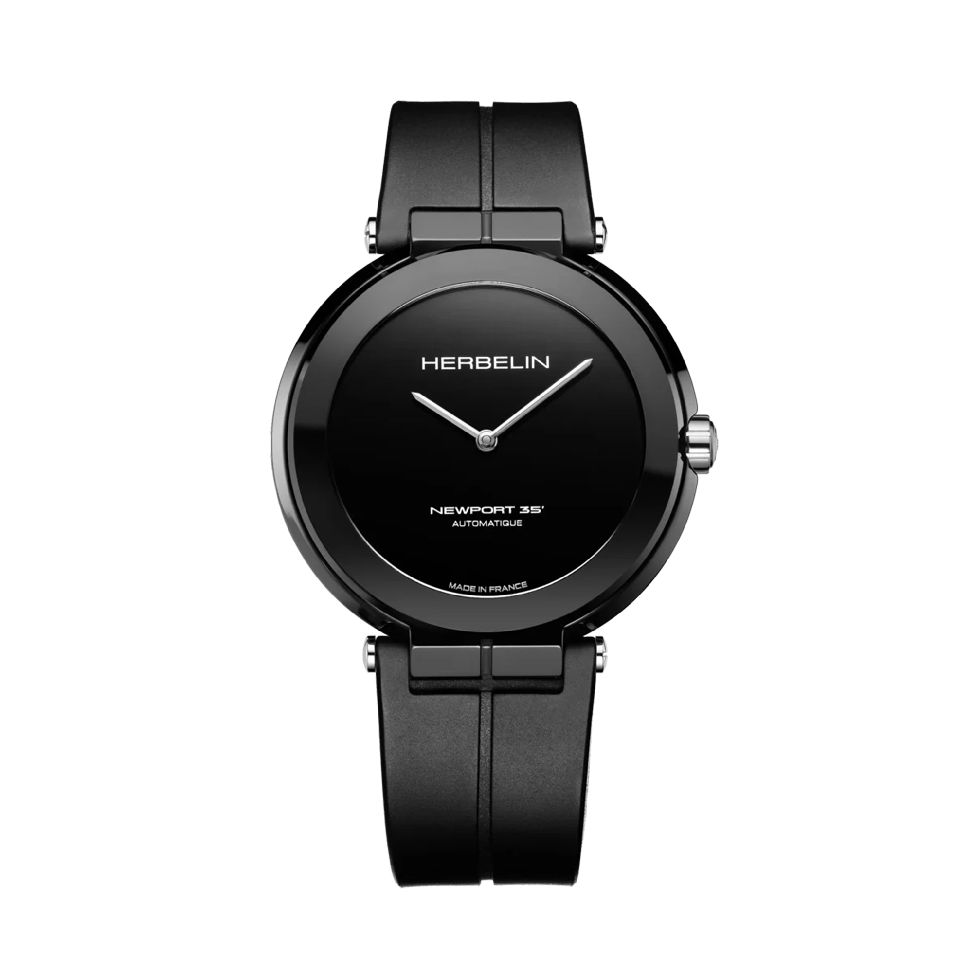 herbelin-newport-automatique-c-ramique-noire-35e-anniversaire-dition-limit-e-500 image 1