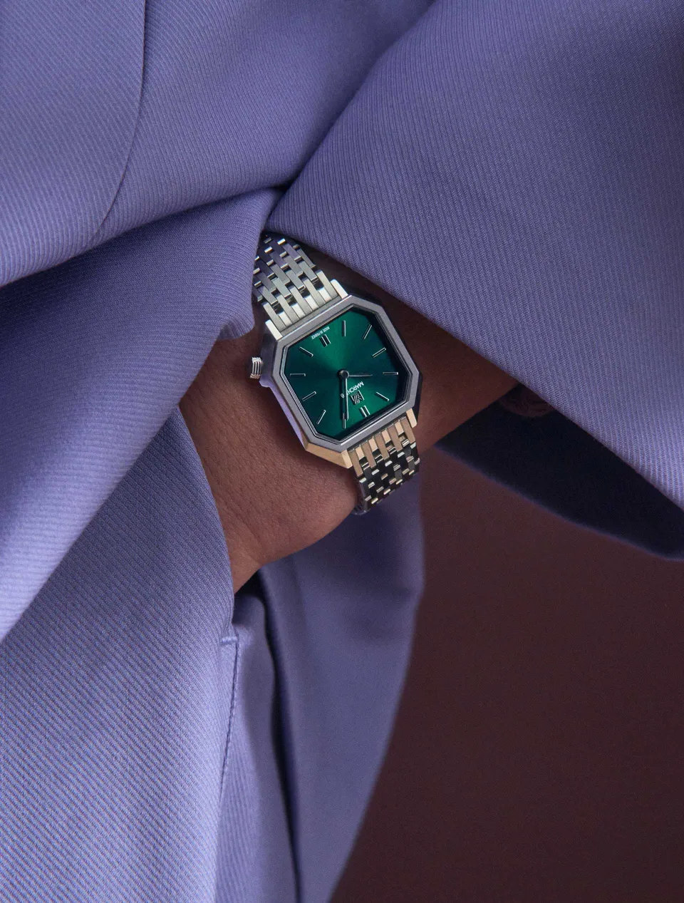 march-la-b-milady-mansart-forest-28-mm-montre-femme-verte image 1