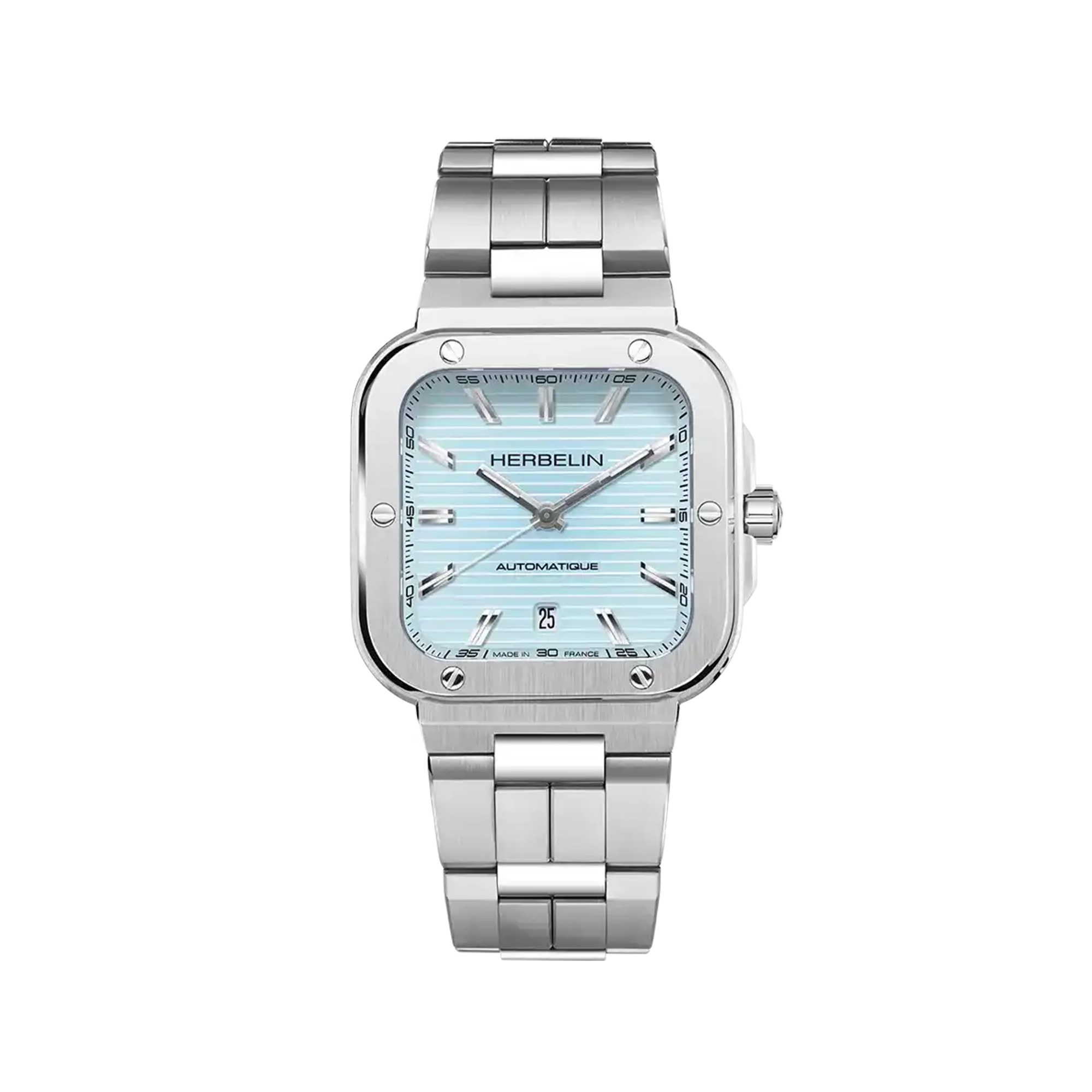 herbelin-cap-camarat-square-automatique-montre-homme-bleu-acier image 1