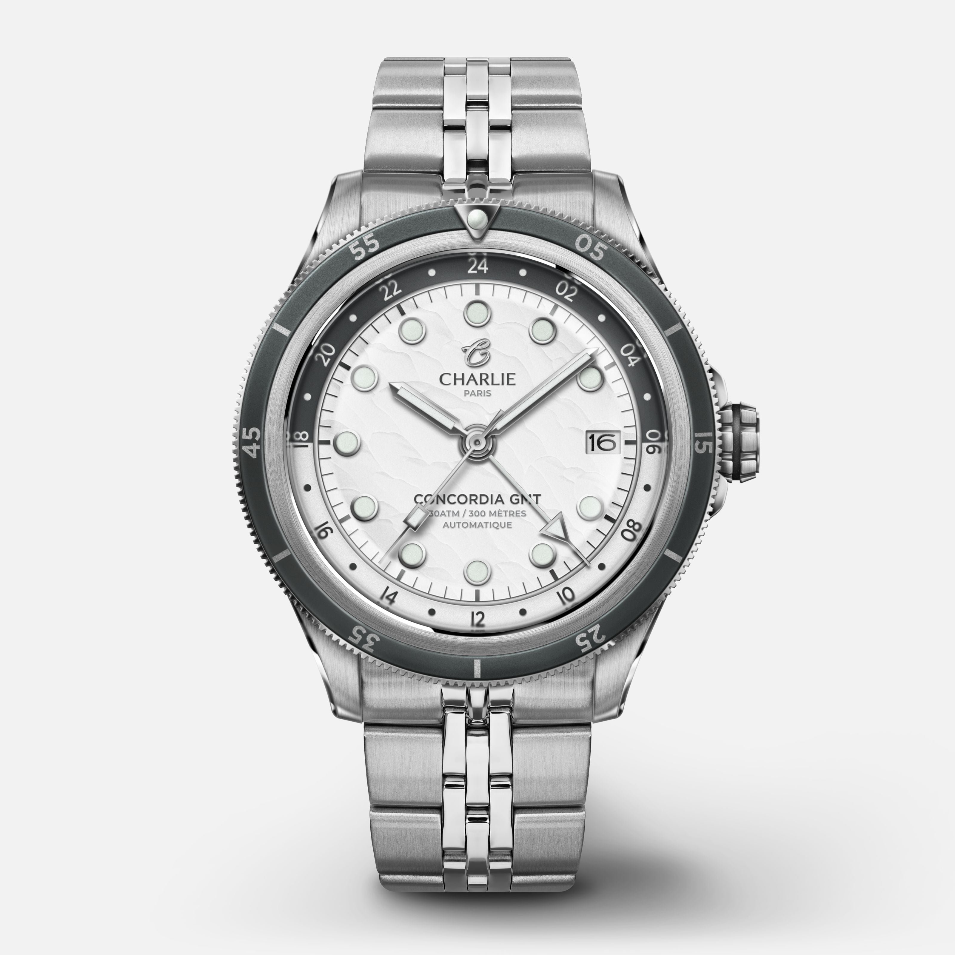 charlie-paris-concordia-gmt-automatique-40mm-toundra image 1
