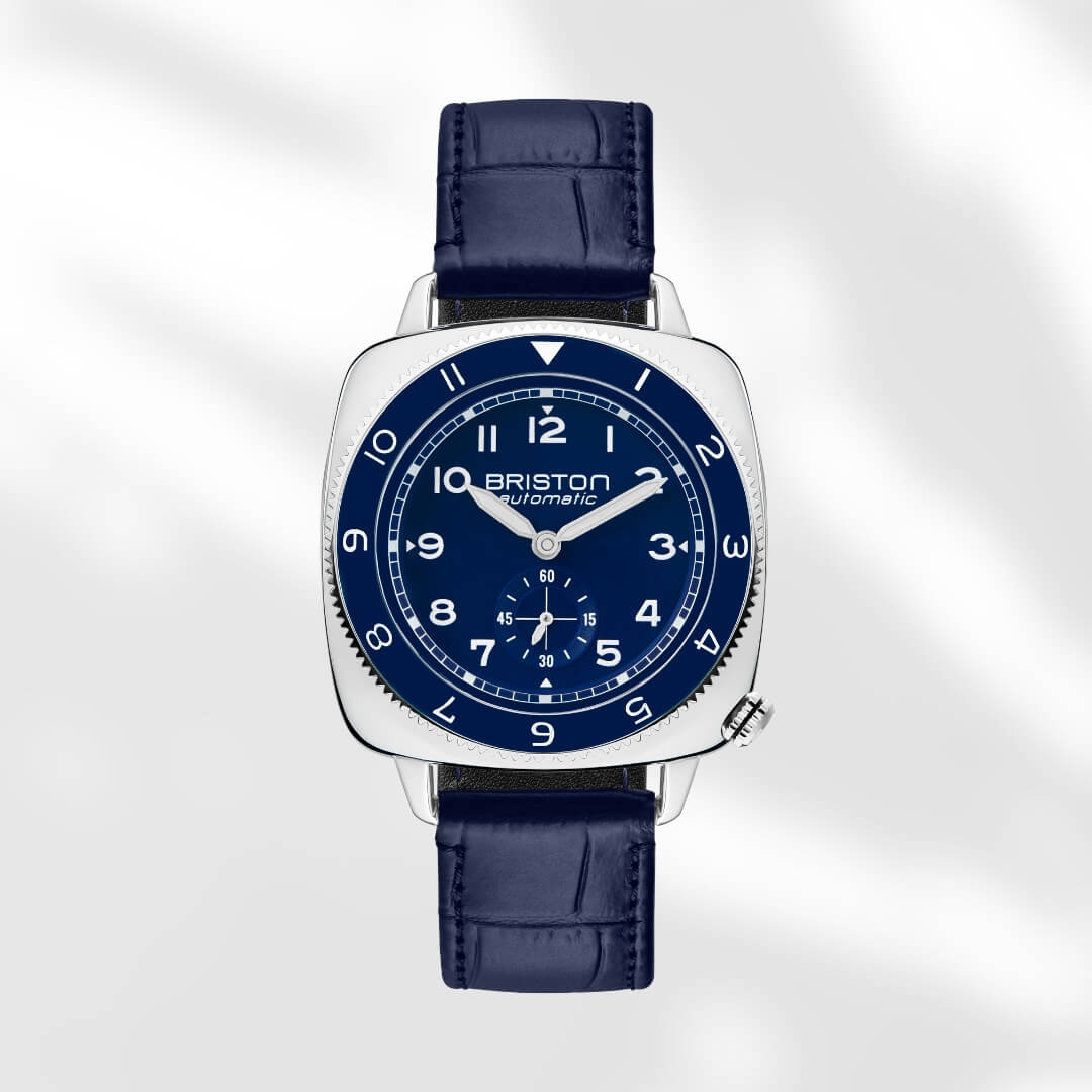 briston-bracelet-cuir-luxury-20-mm-bleu-mat image 2