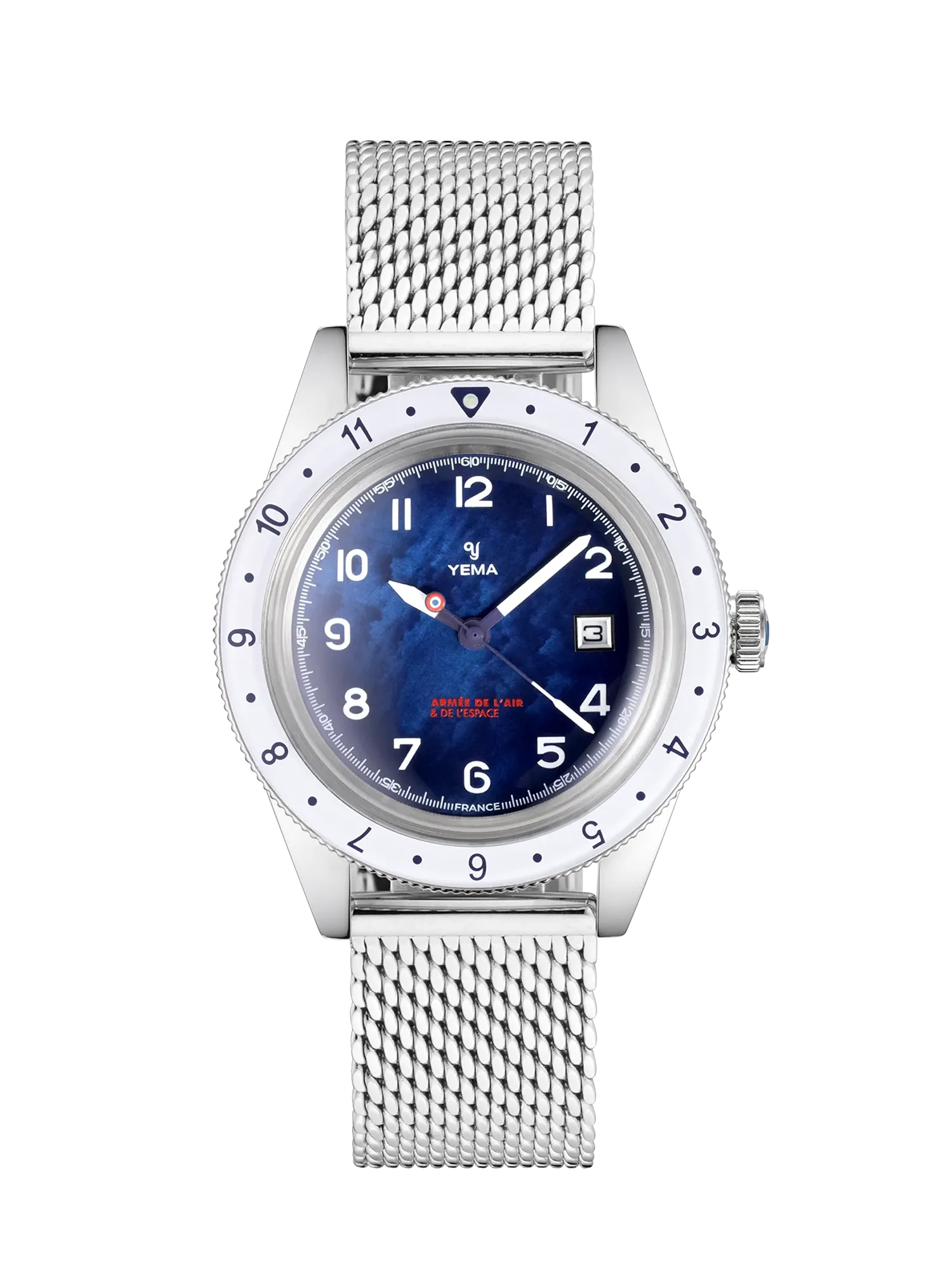 yema-flygraf-arm-e-de-l-air-de-l-espace-utc-femme-montre-militaire image 1